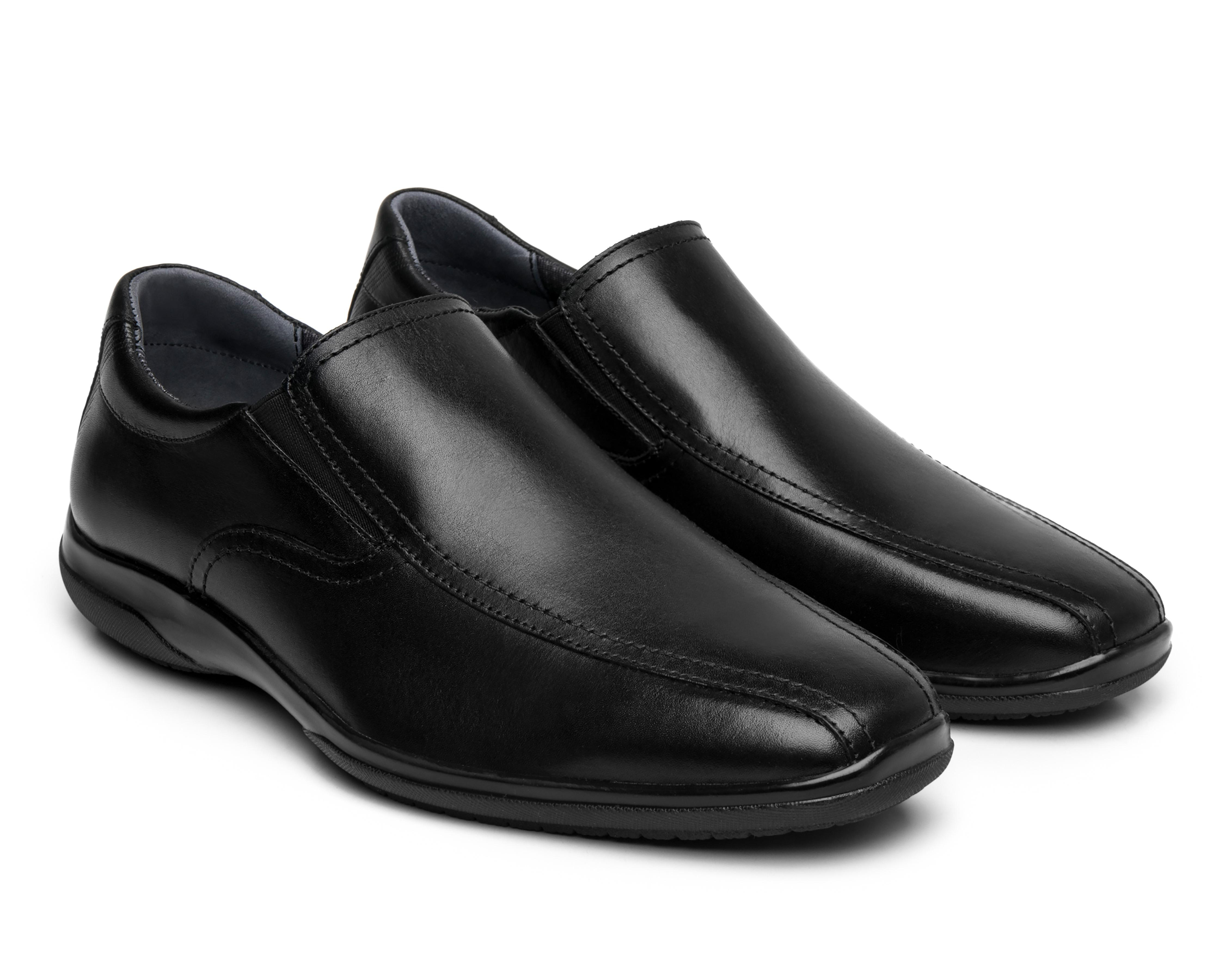 Foto 2 pulgar | Zapatos de Vestir Flexi Mark de Piel para Hombre