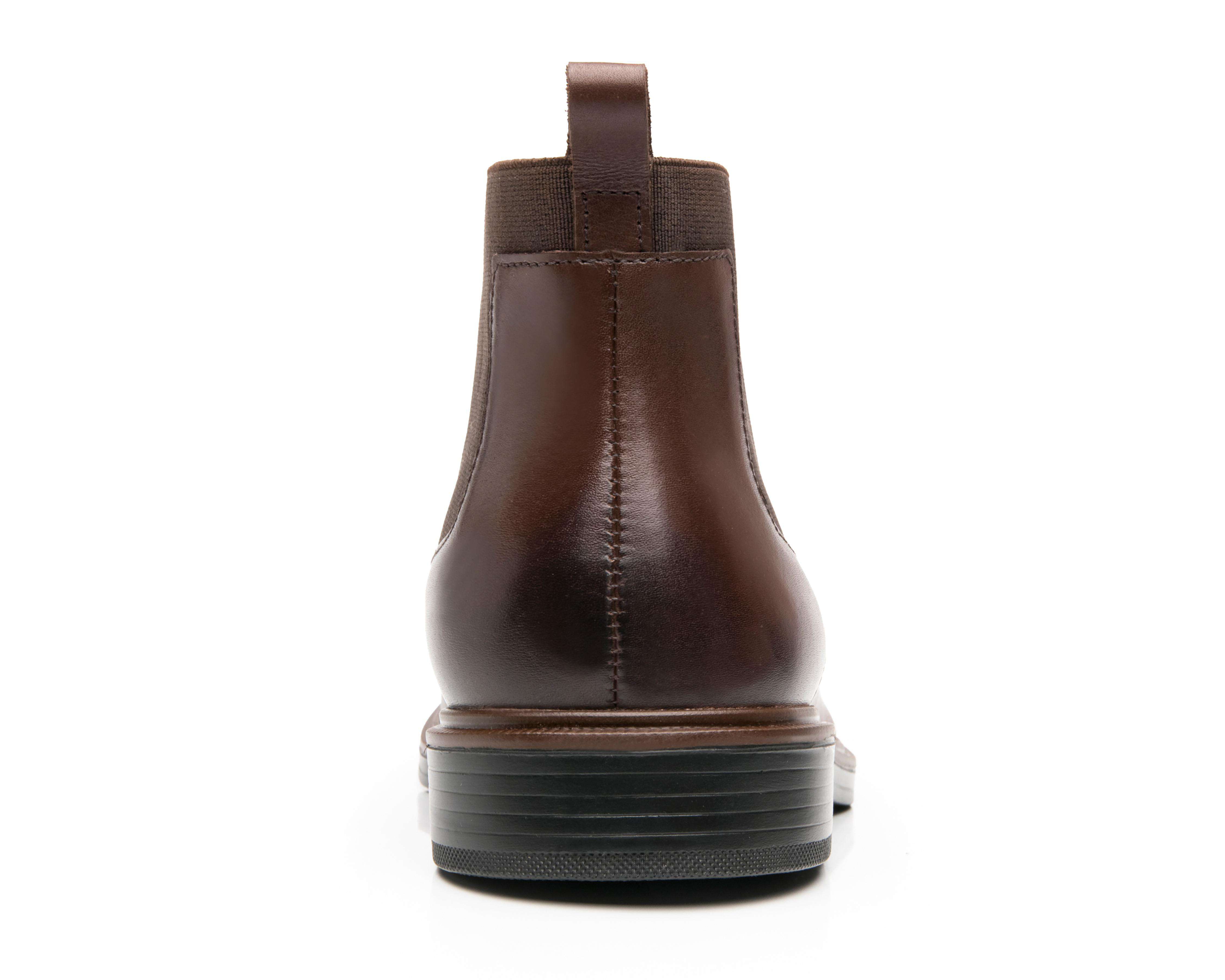 Foto 4 pulgar | Botas Casuales Flexi Parker de Piel para Hombre