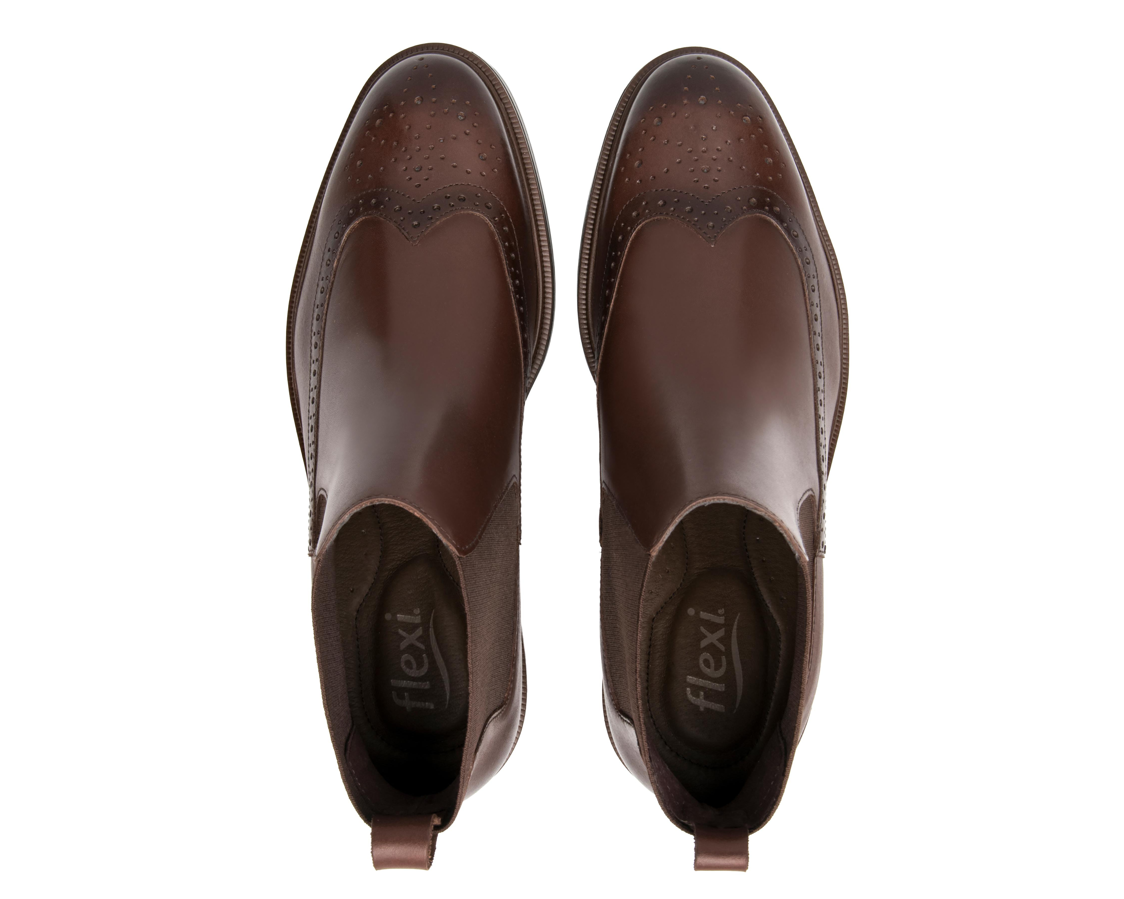 Foto 5 | Botas Casuales Flexi Parker de Piel para Hombre
