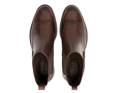 Foto 5 | Botas Casuales Flexi Parker de Piel para Hombre