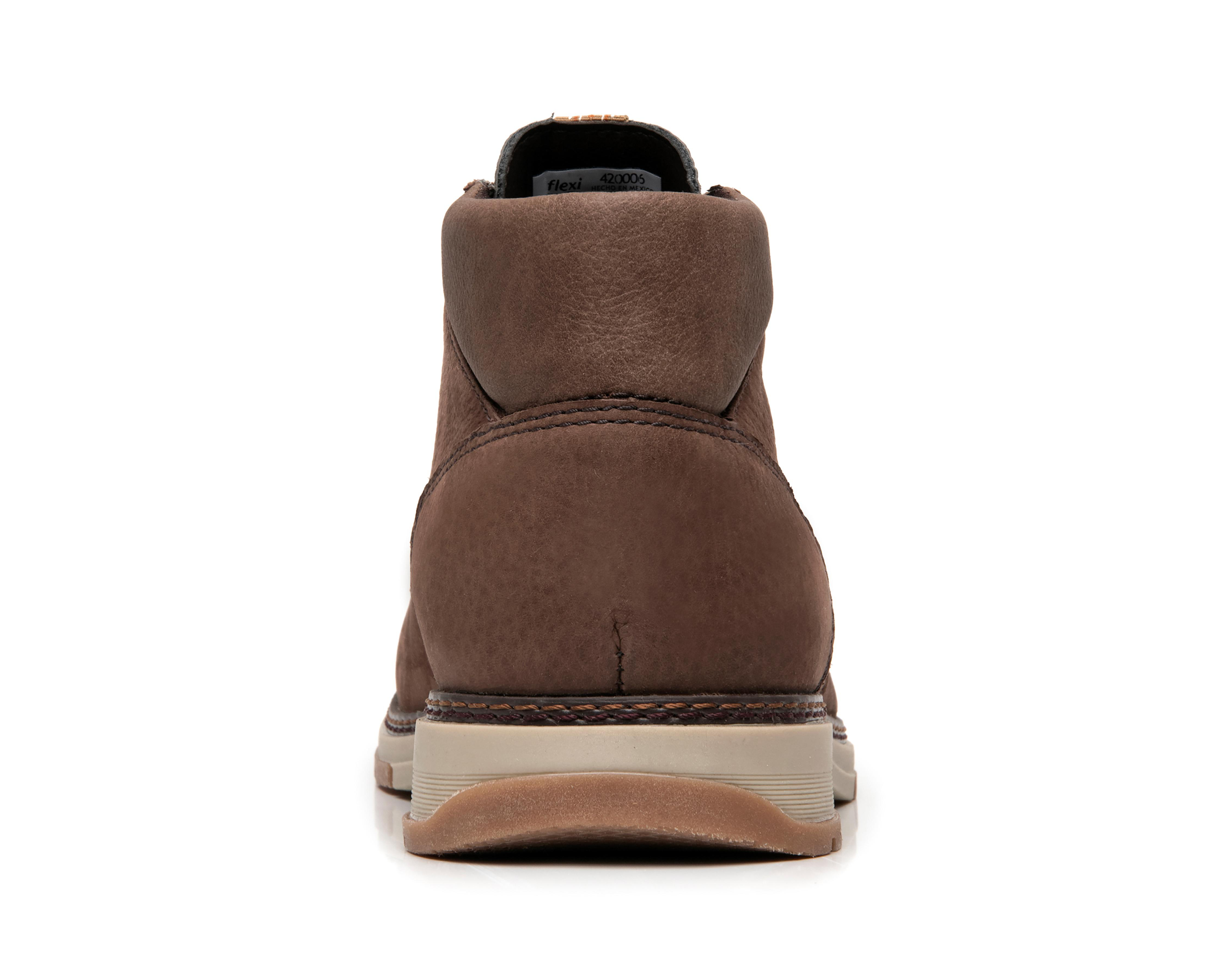 Foto 4 pulgar | Botas Casuales Flexi Jasper de Piel para Hombre