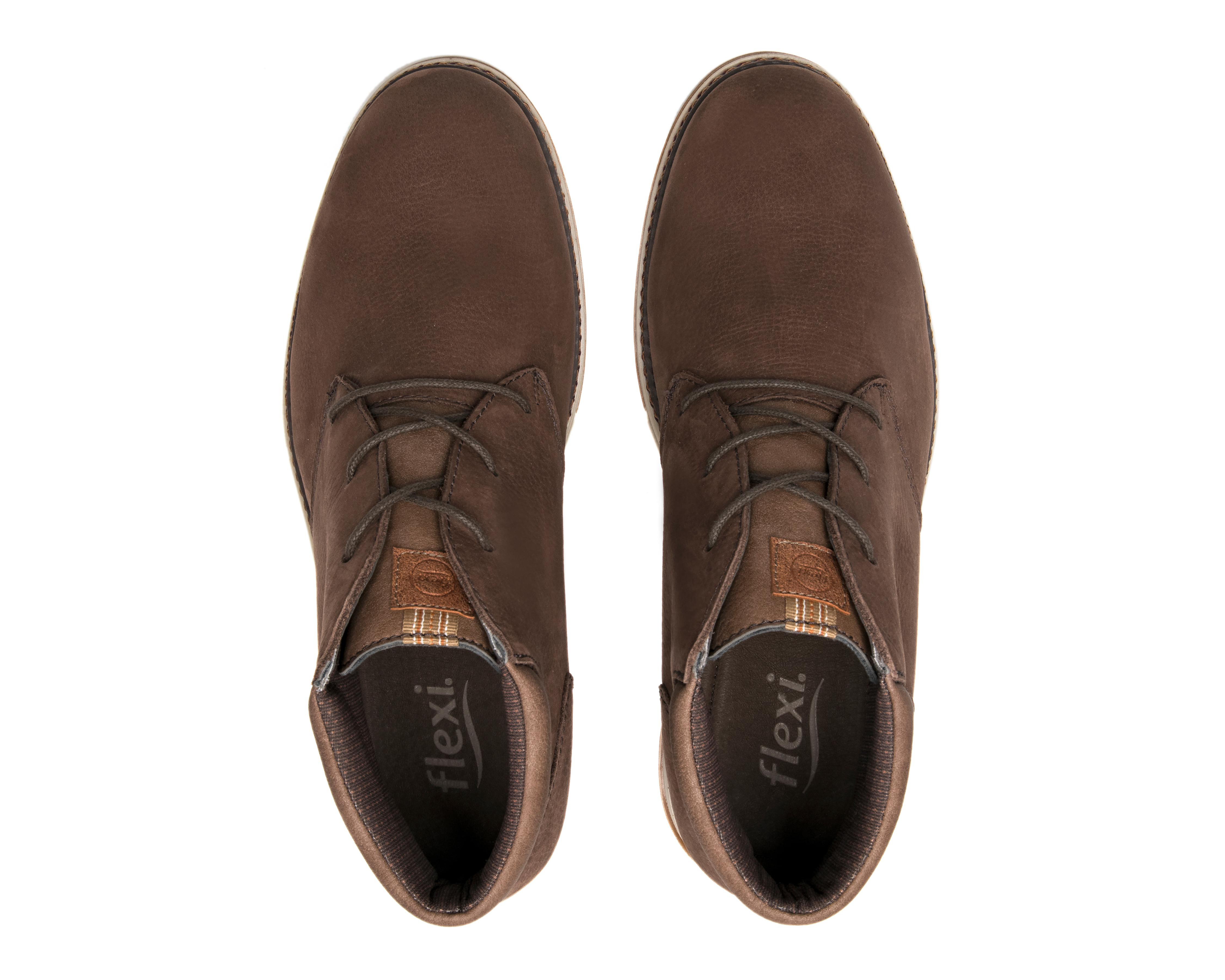 Foto 5 | Botas Casuales Flexi Jasper de Piel para Hombre