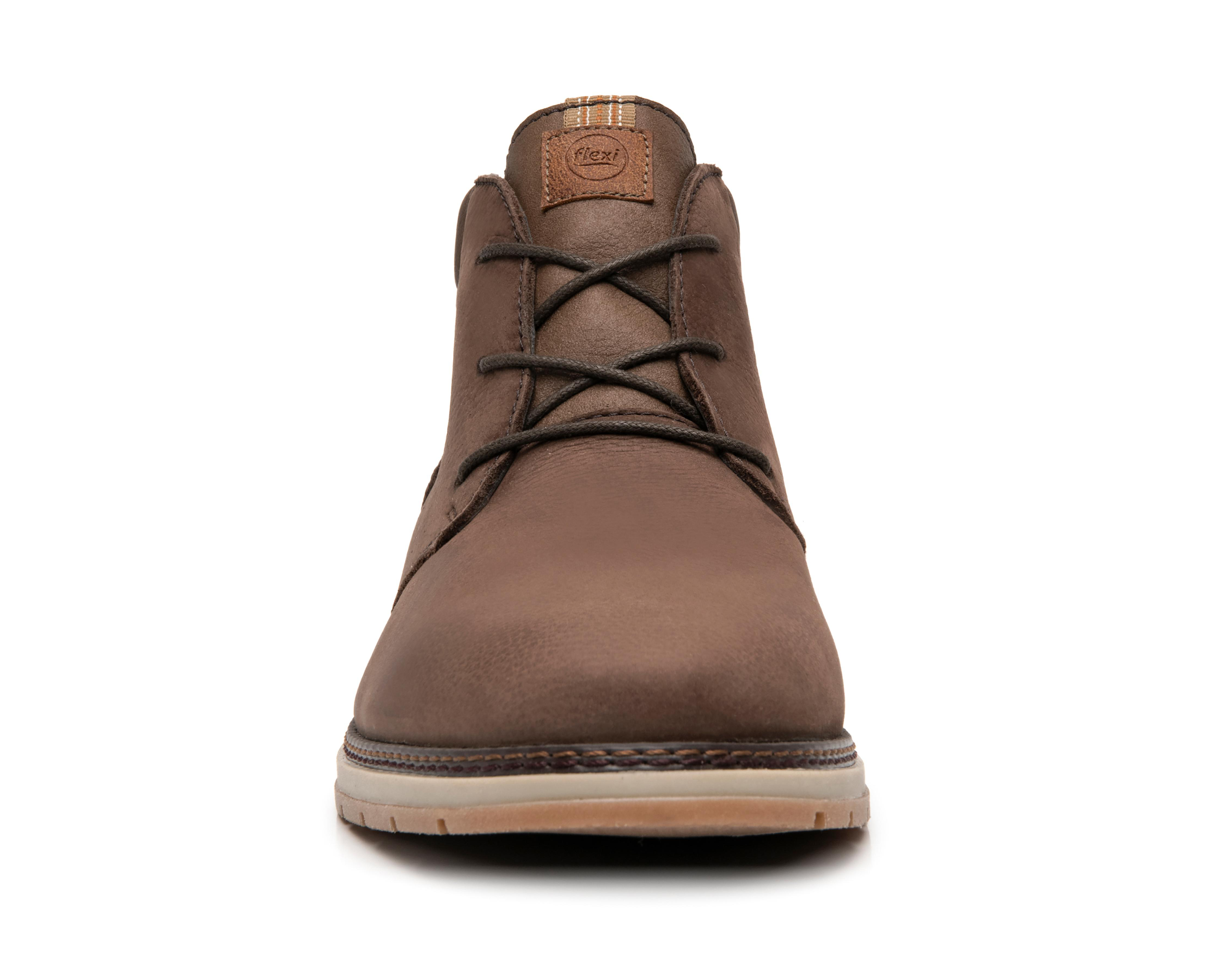Foto 7 pulgar | Botas Casuales Flexi Jasper de Piel para Hombre