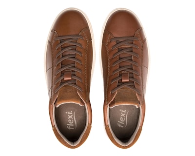 Foto 5 | Tenis Casuales Flexi Habib de Piel para Hombre