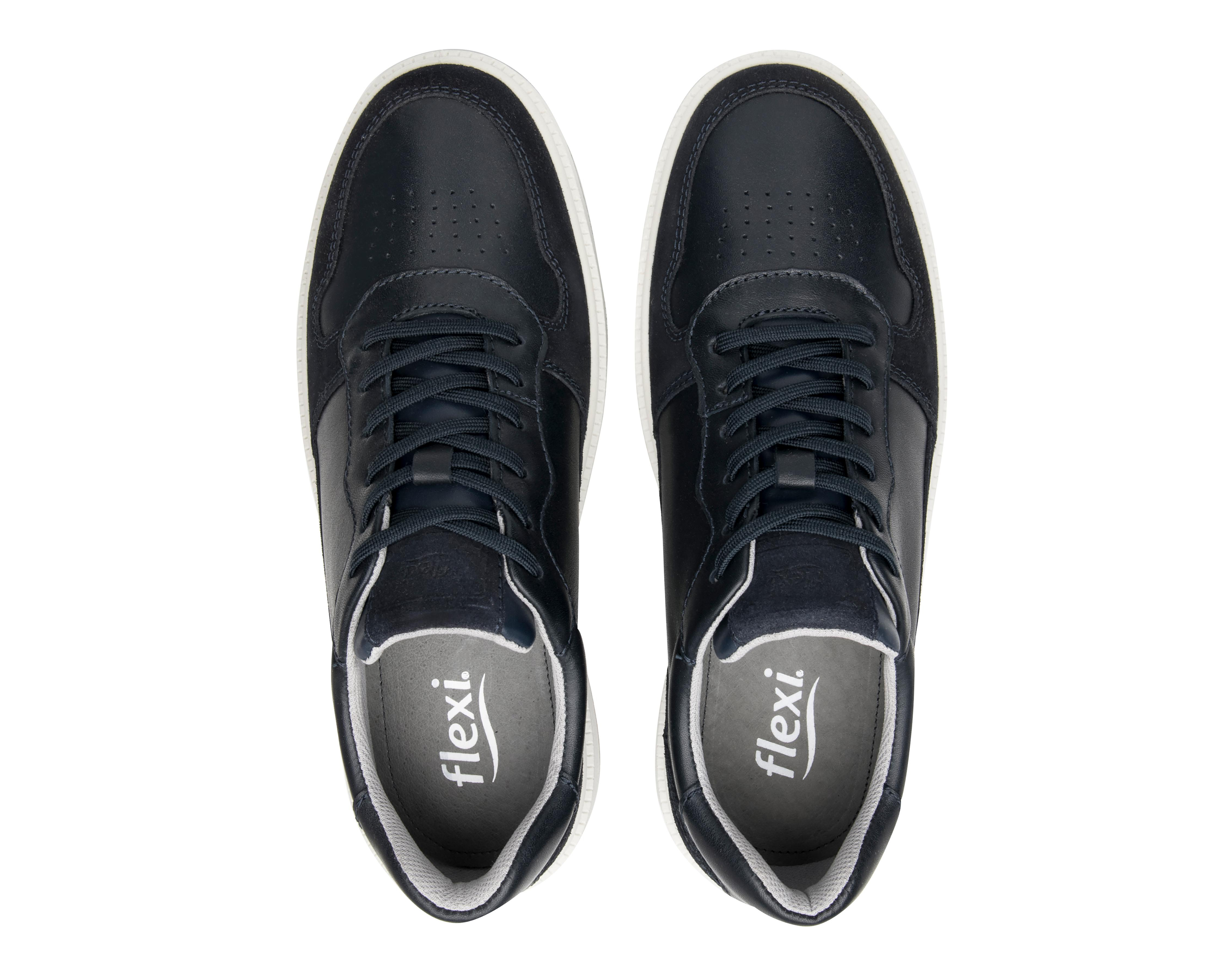 Foto 6 pulgar | Tenis Casuales Flexi Habib de Piel para Hombre