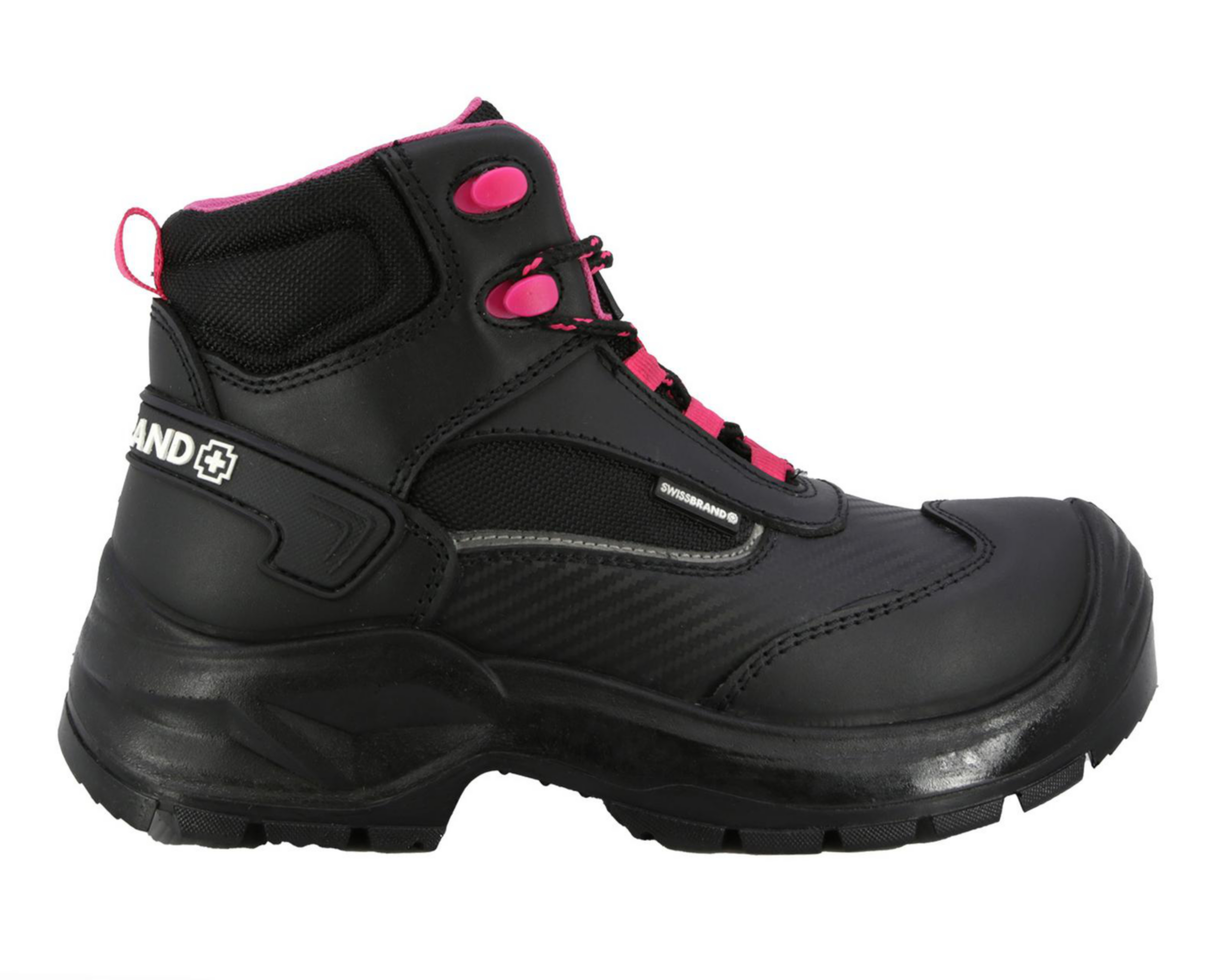 Foto 3 pulgar | Botas de Trabajo Swissbrand Ebikon de Piel para Mujer Certificada