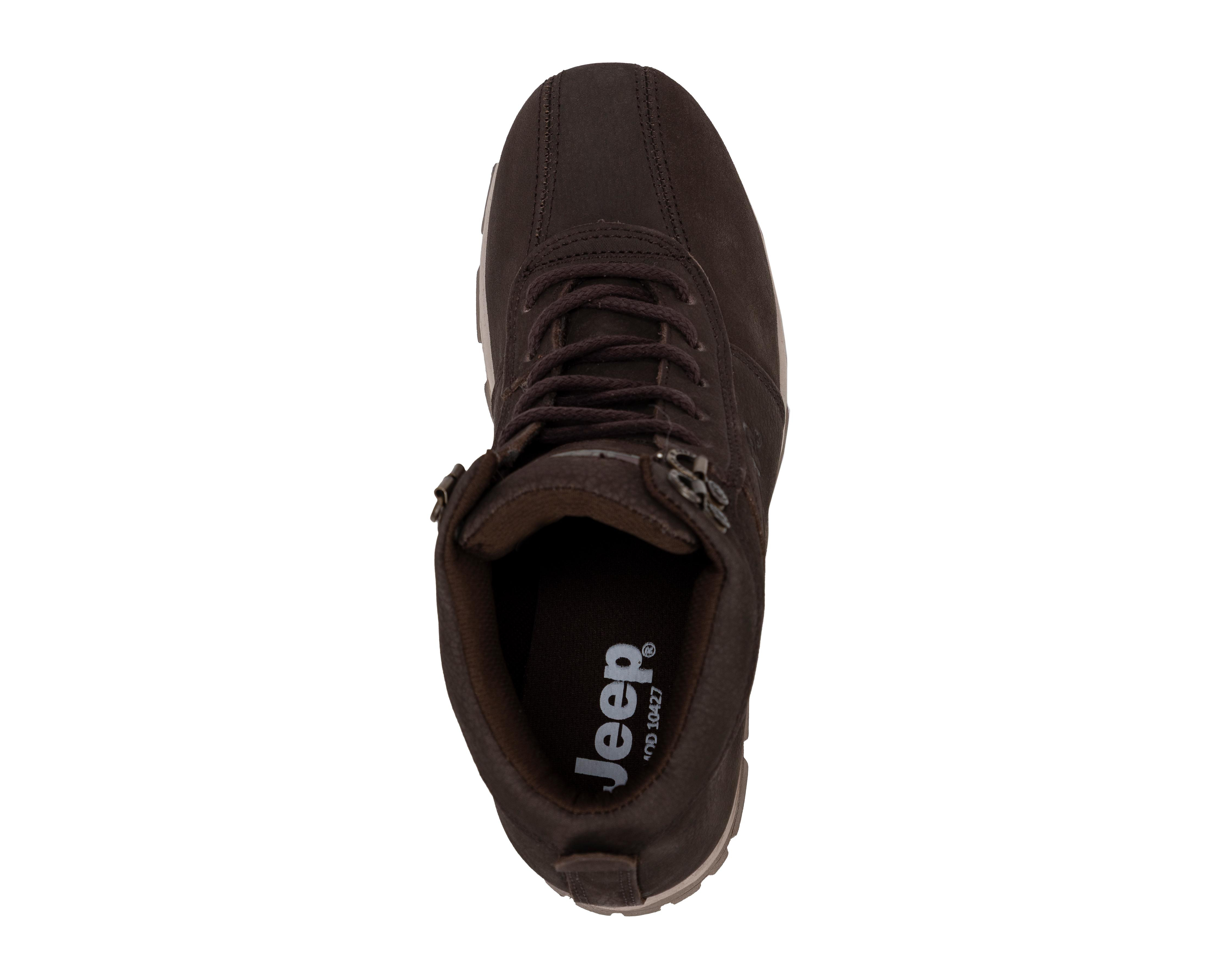 Foto 6 pulgar | Botas Urbanas Jeep de Piel para Mujer