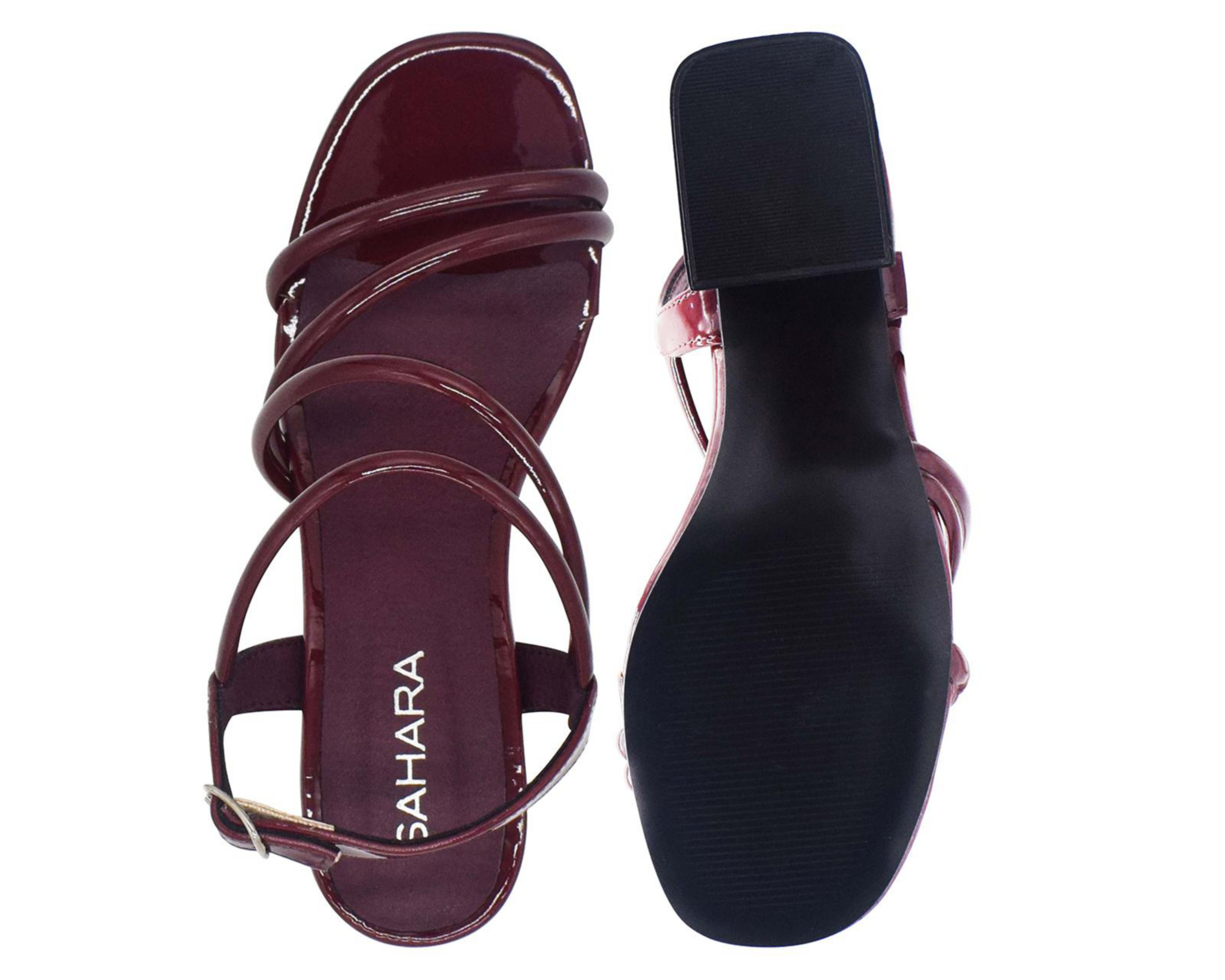 Foto 4 pulgar | Sandalias de Tacón Sahara para Mujer