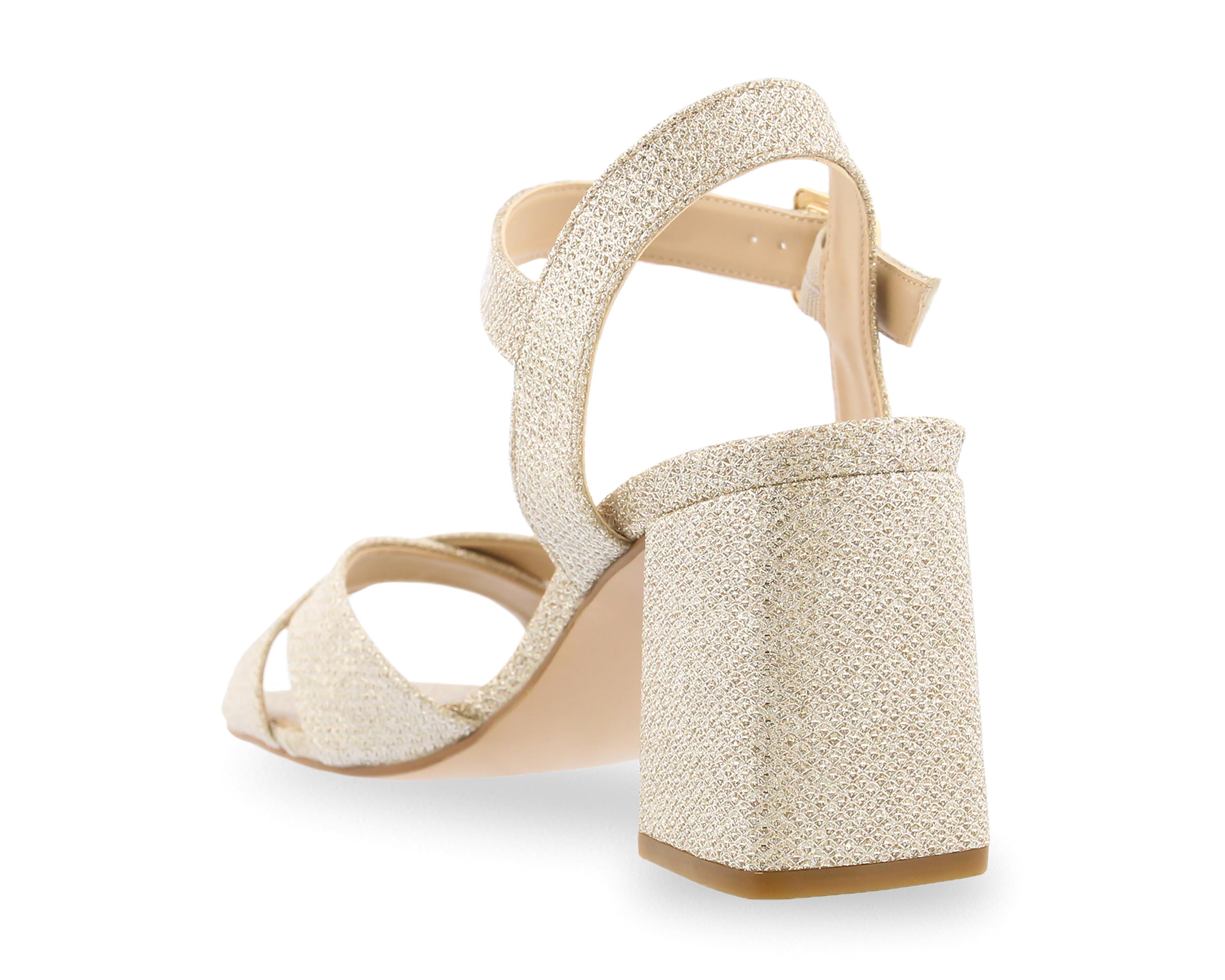 Foto 4 pulgar | Sandalias de Tacón Sahara Cadiz para Mujer