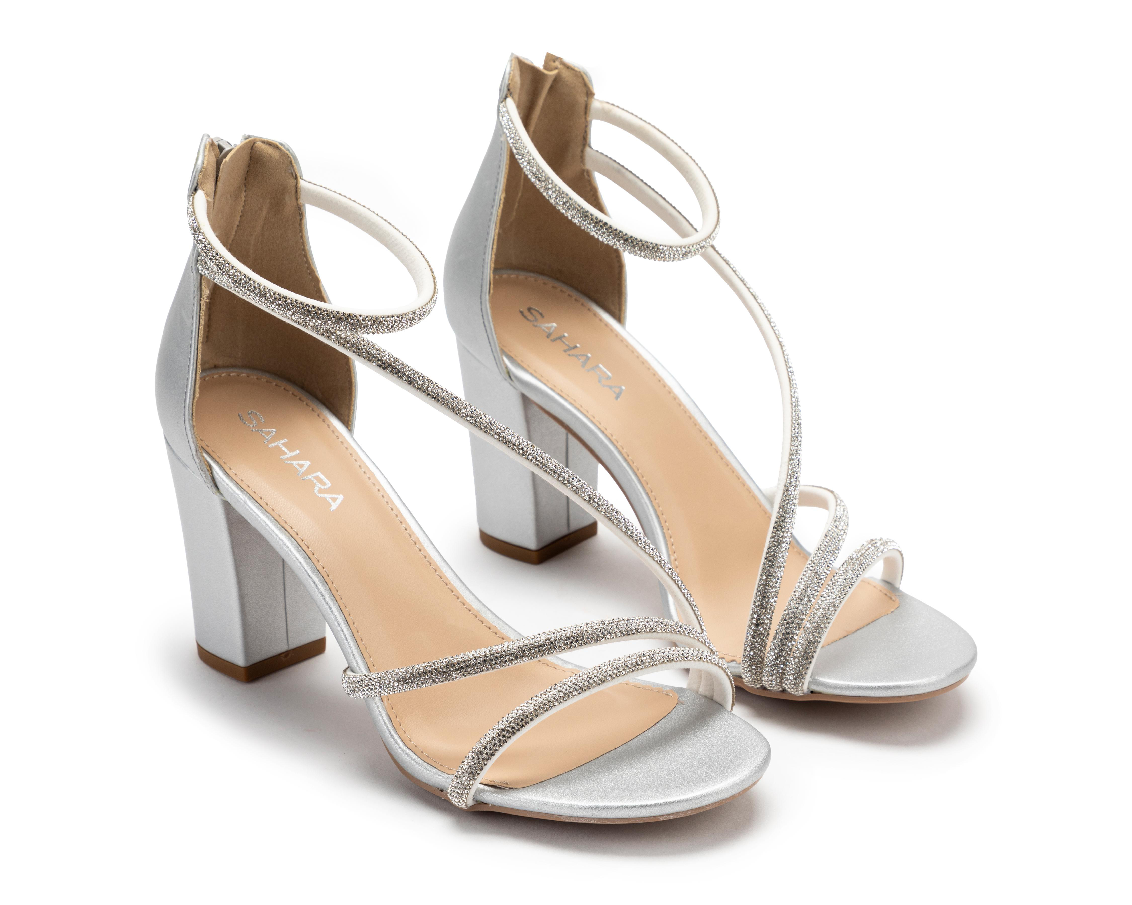 Foto 1 | Sandalias de Tacón Sahara Dorian para Mujer