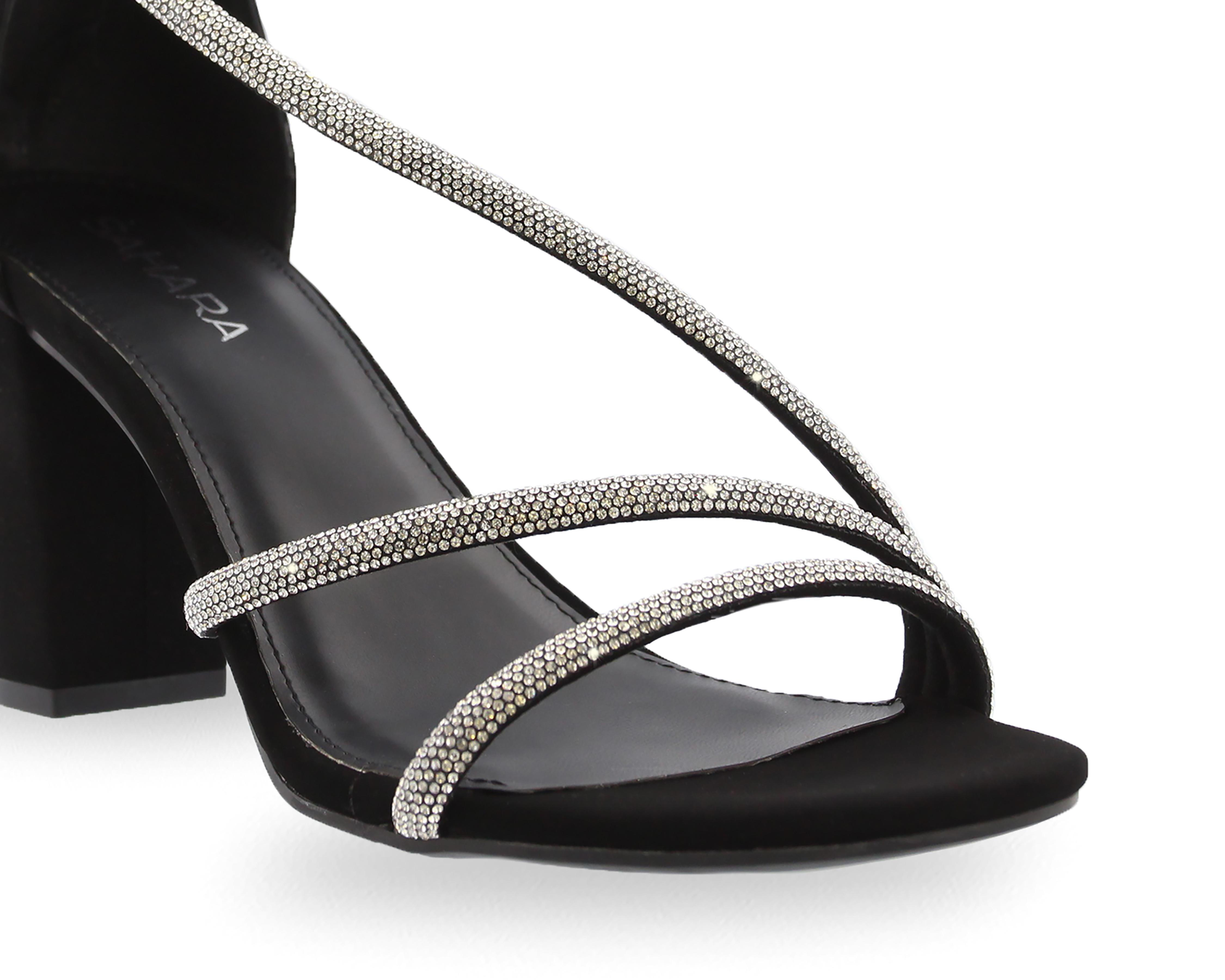 Foto 7 pulgar | Sandalias de Tacón Sahara Dorian para Mujer