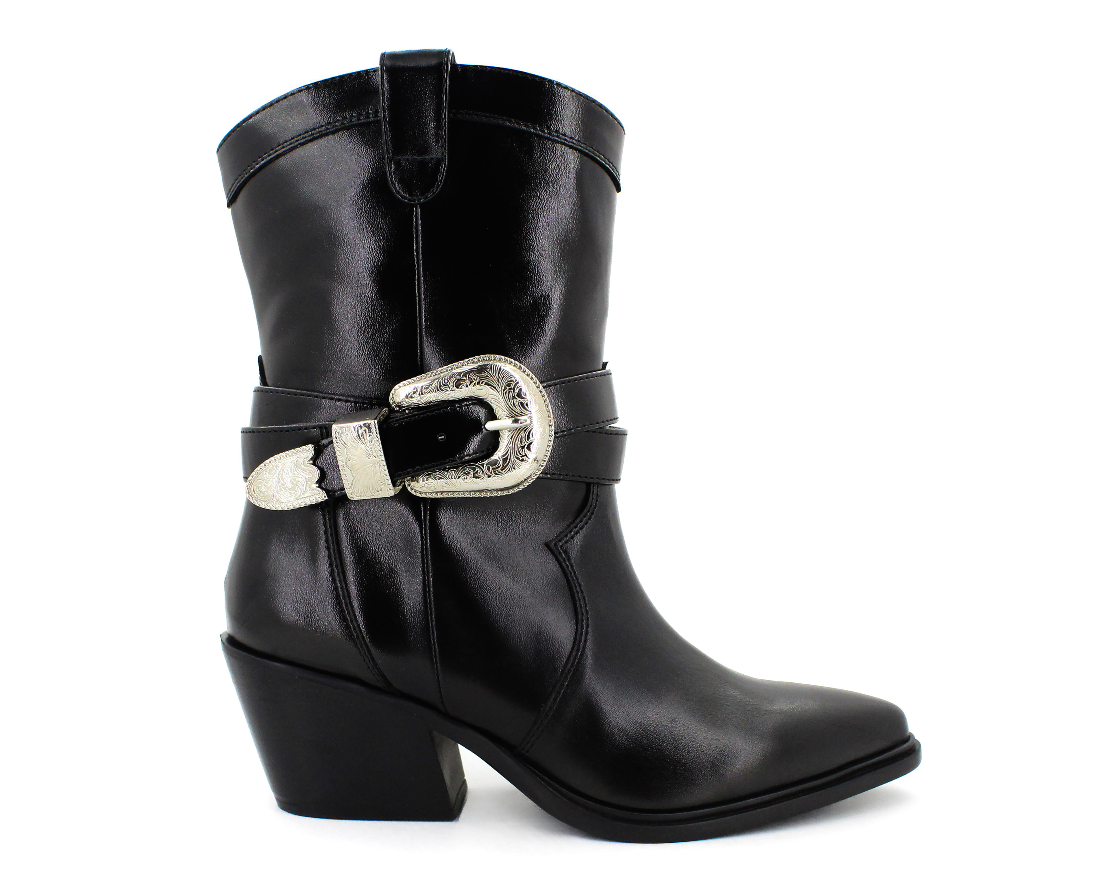 Foto 3 pulgar | Botas Vaqueras Salamandra para Mujer