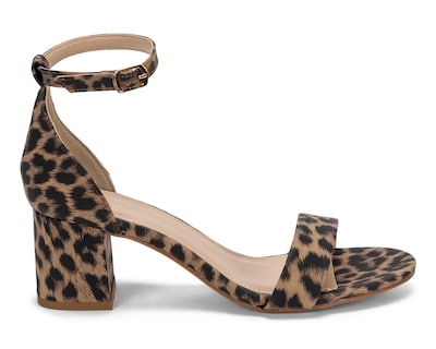 Foto 2 | Sandalias de Tacón Lady Paulina Almendra para Mujer