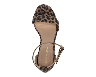 Foto 5 | Sandalias de Tacón Lady Paulina Almendra para Mujer