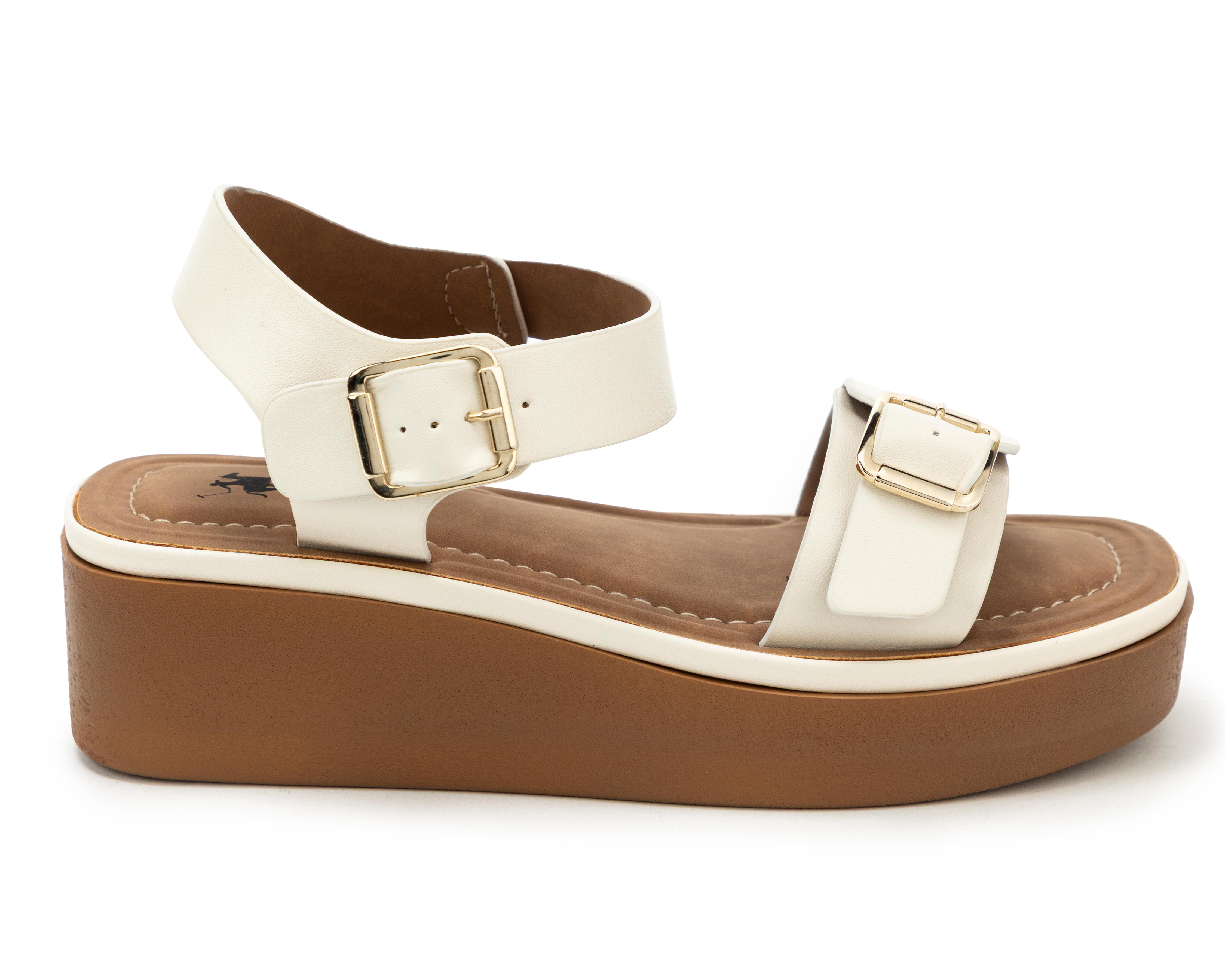 Foto 3 pulgar | Sandalias Casuales York Team Polo Club para Mujer
