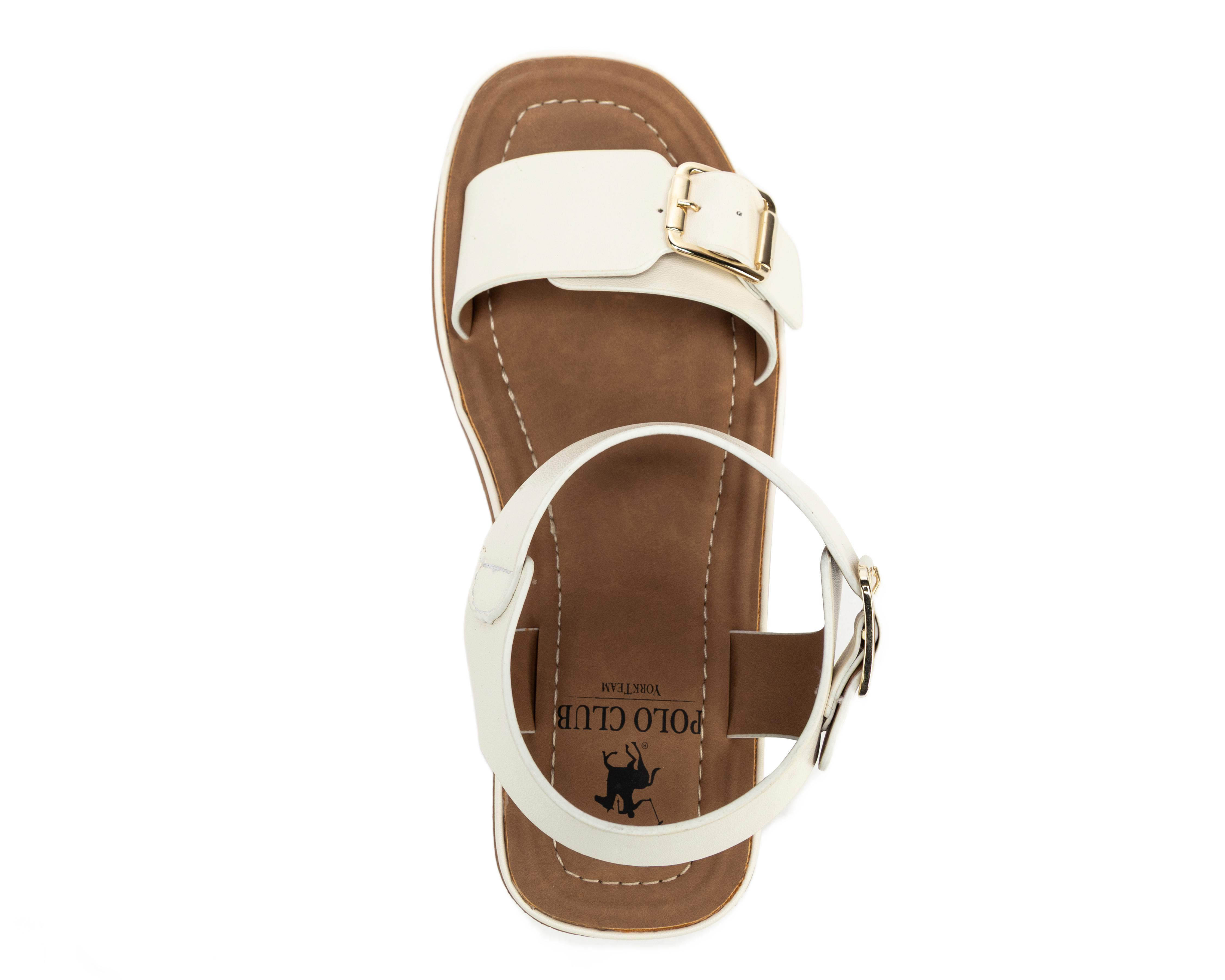 Foto 6 pulgar | Sandalias Casuales York Team Polo Club para Mujer
