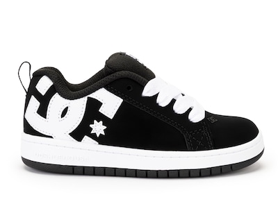 Foto 2 | Tenis DC Shoes Court Graffik de Piel para Niño