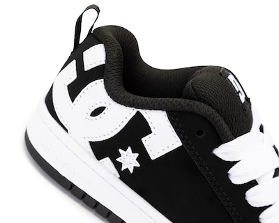 Foto 6 | Tenis DC Shoes Court Graffik de Piel para Niño
