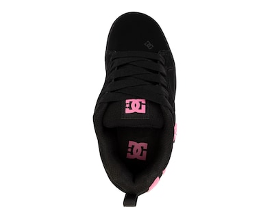 Foto 5 | Tenis Casuales DC Shoes Court Graffik de Piel para Niña