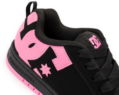 Foto 6 | Tenis Casuales DC Shoes Court Graffik de Piel para Niña