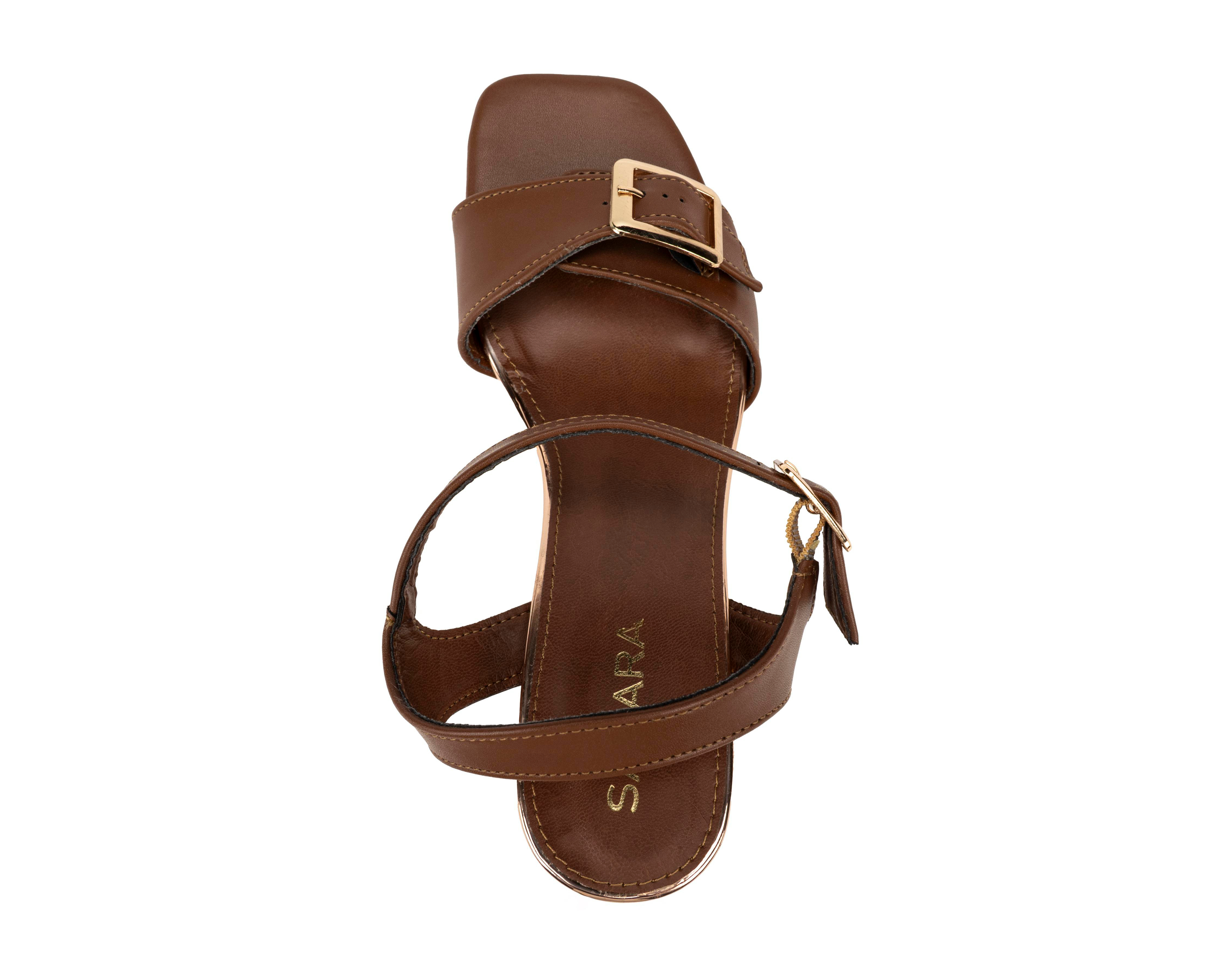 Foto 5 | Sandalias de Tacón Sahara para Mujer
