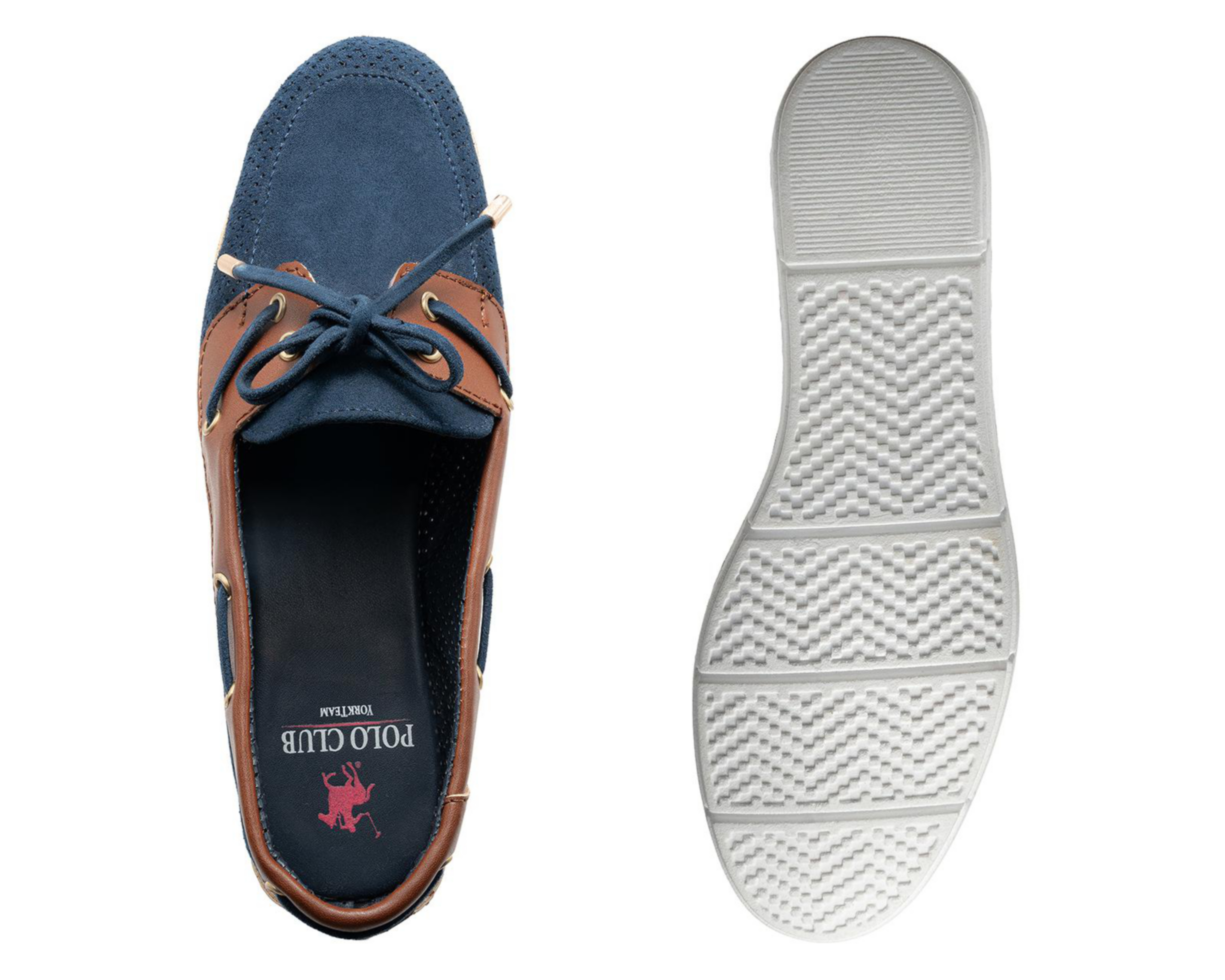 Foto 4 pulgar | Mocasines York Team Polo Club para Mujer