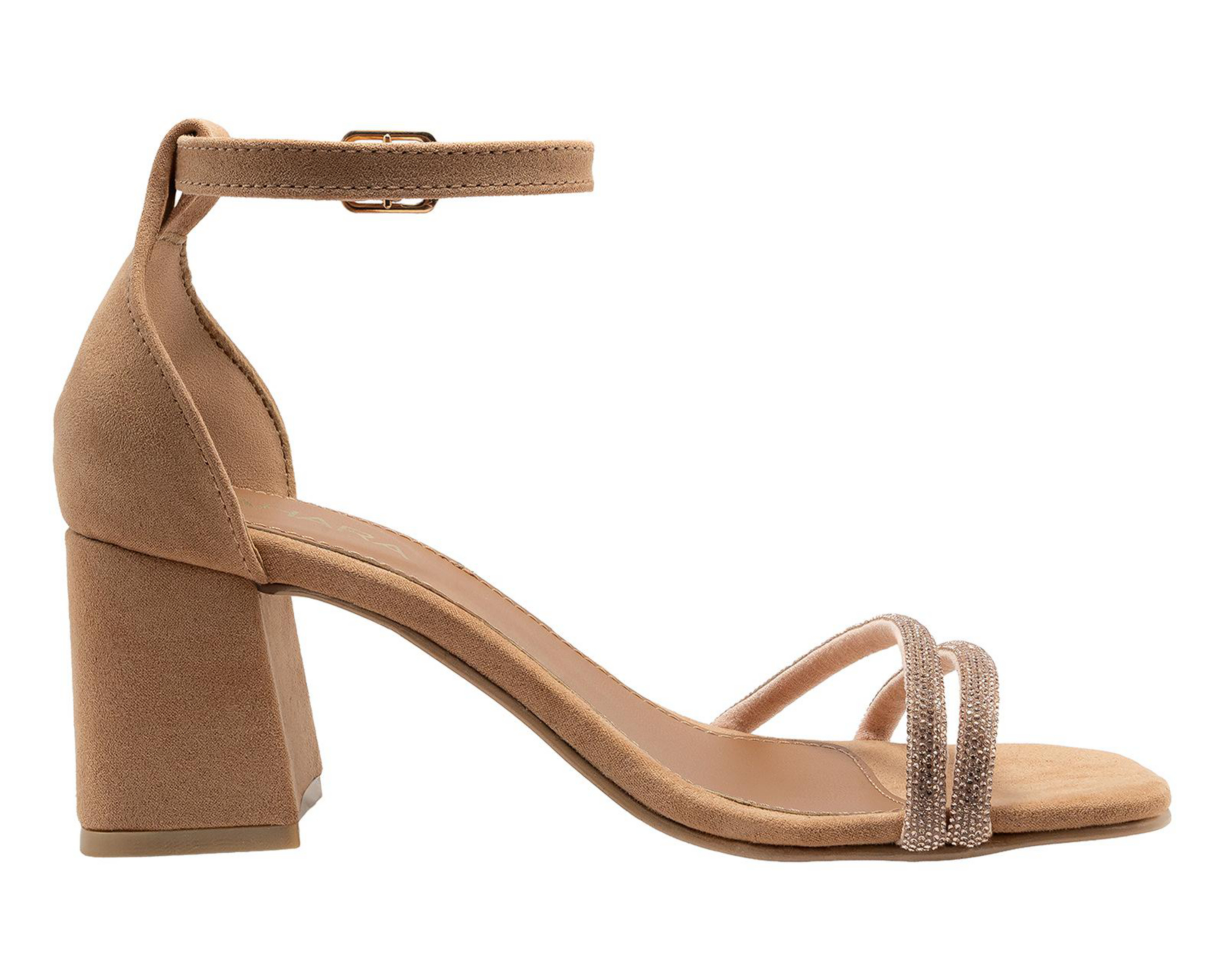 Foto 3 pulgar | Sandalias de Tacón Sahara para Mujer