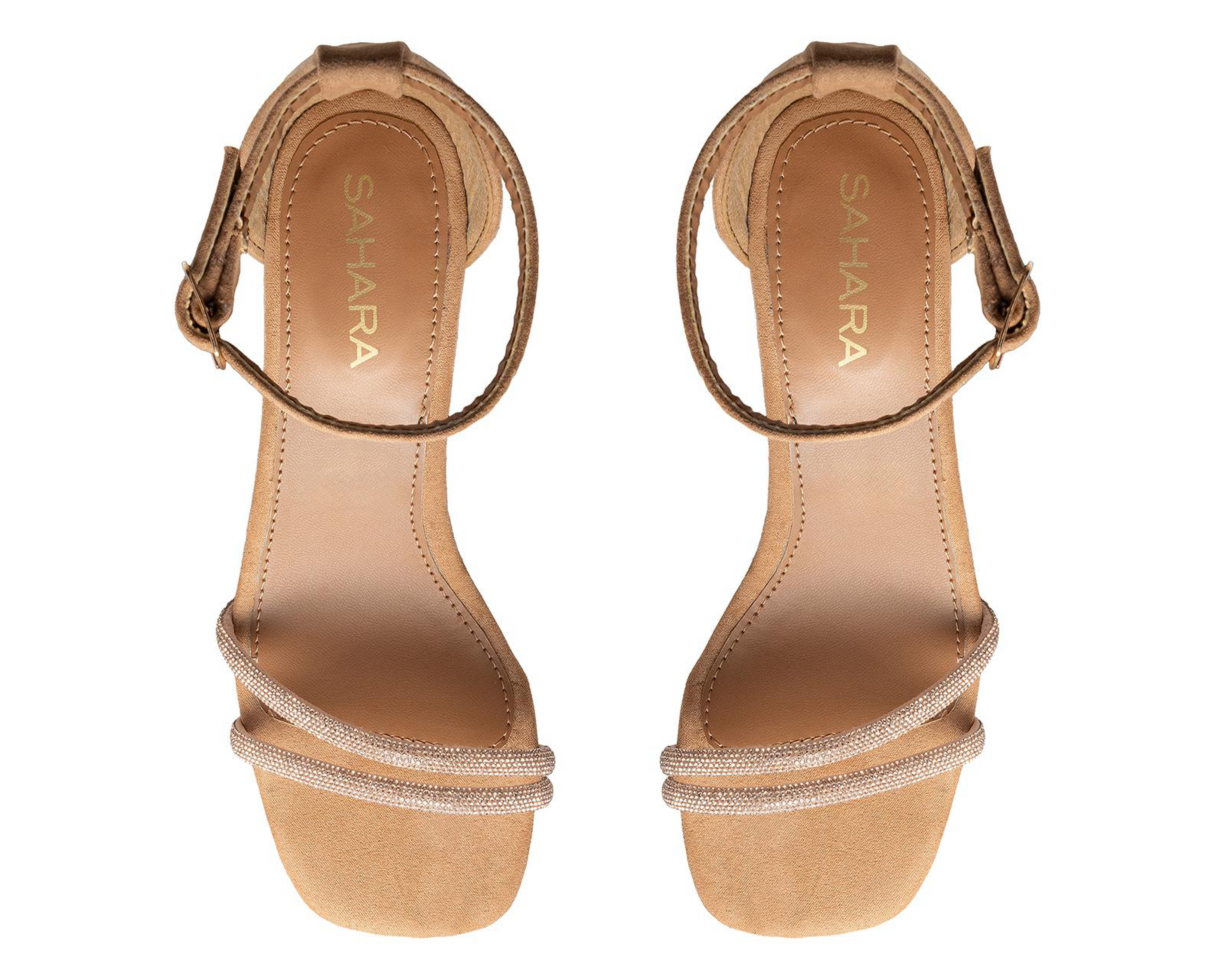 Foto 5 pulgar | Sandalias de Tacón Sahara para Mujer