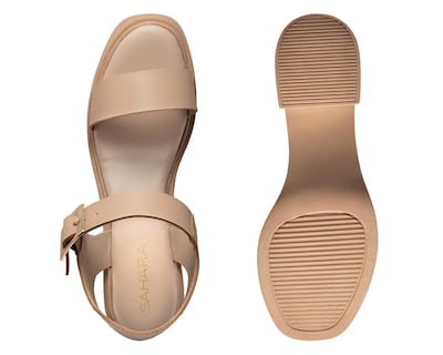 Foto 3 | Sandalias de Tacón Sahara para Mujer