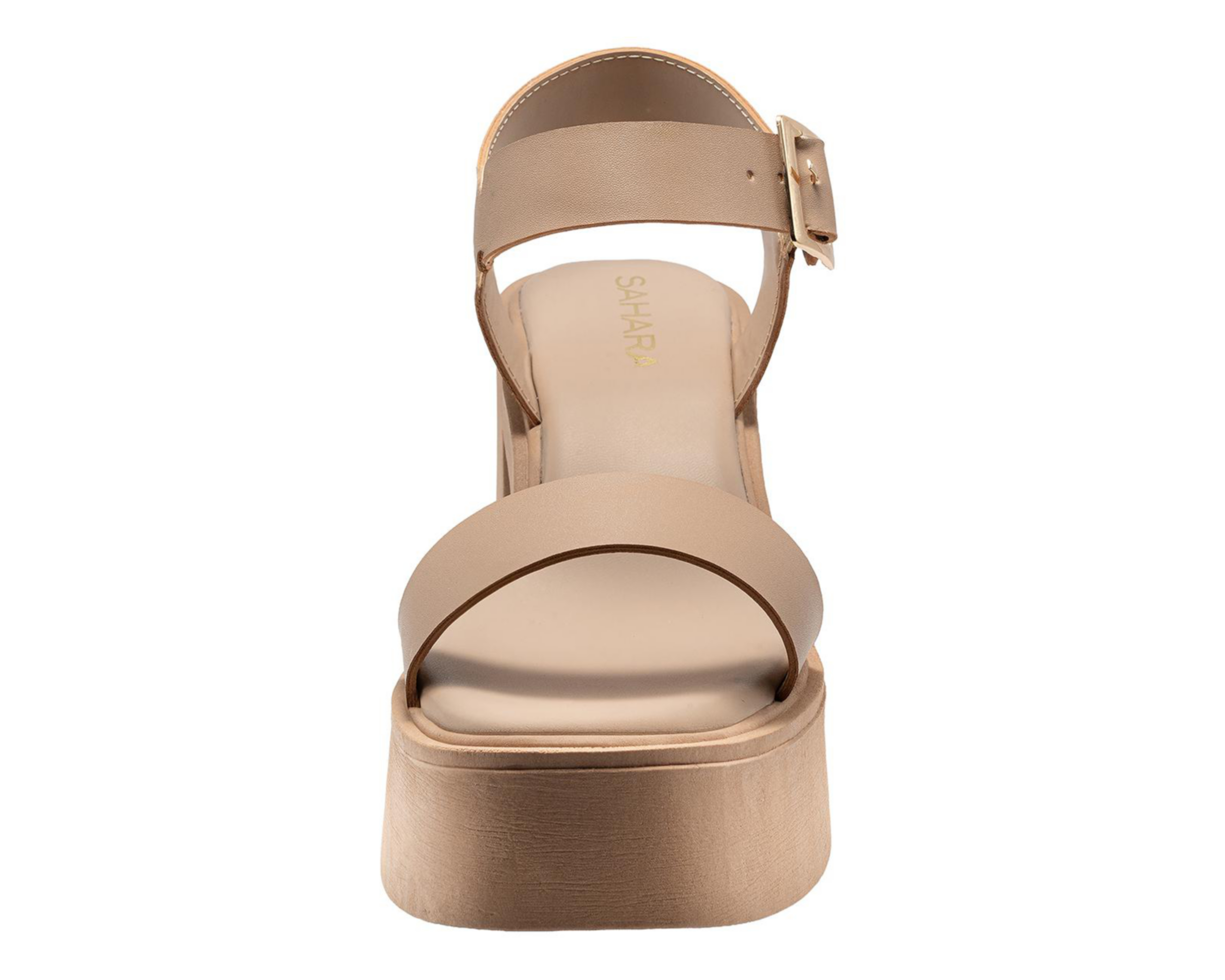 Foto 7 pulgar | Sandalias de Tacón Sahara para Mujer