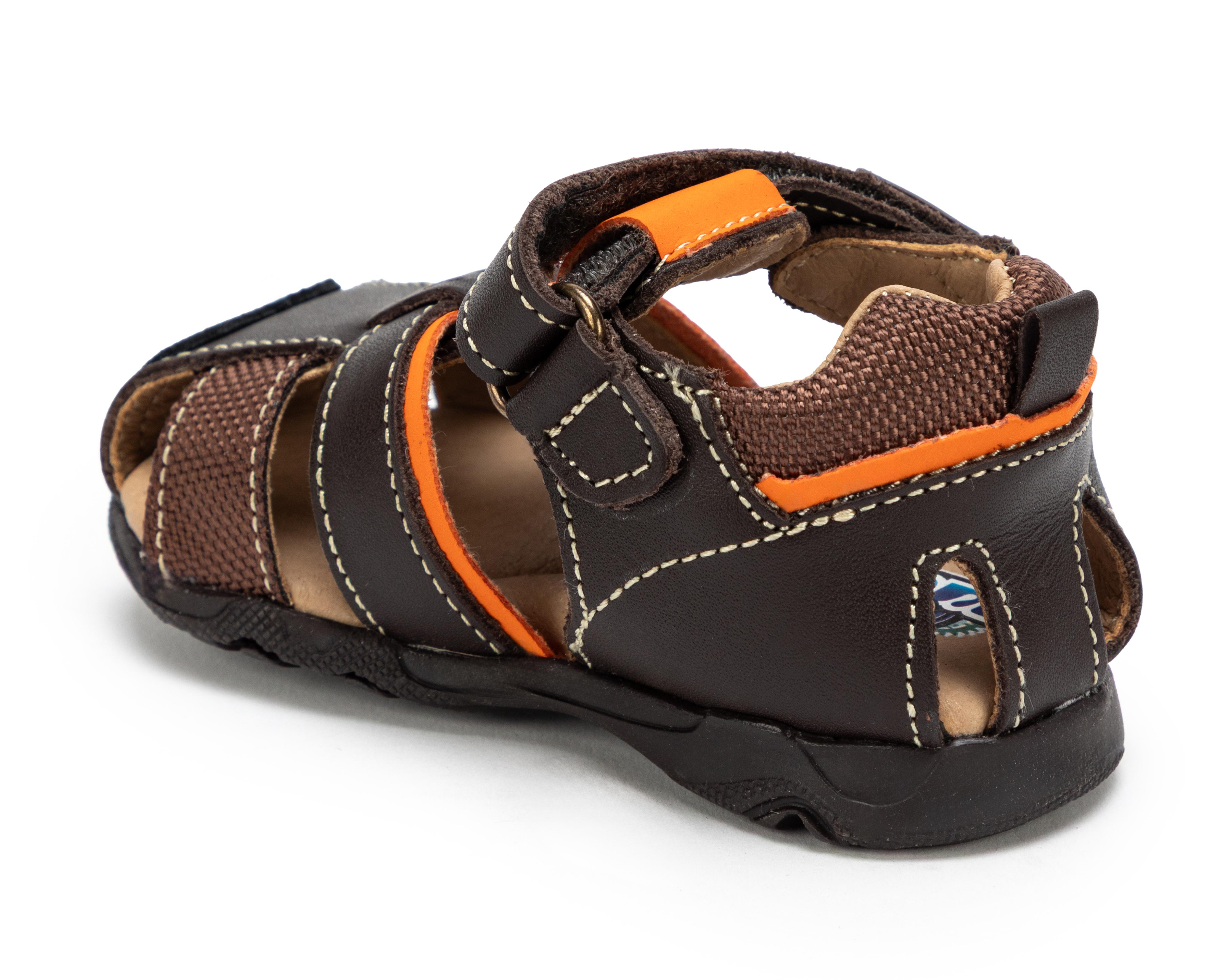 Foto 4 pulgar | Sandalias Audaz de Piel para Bebé Niño