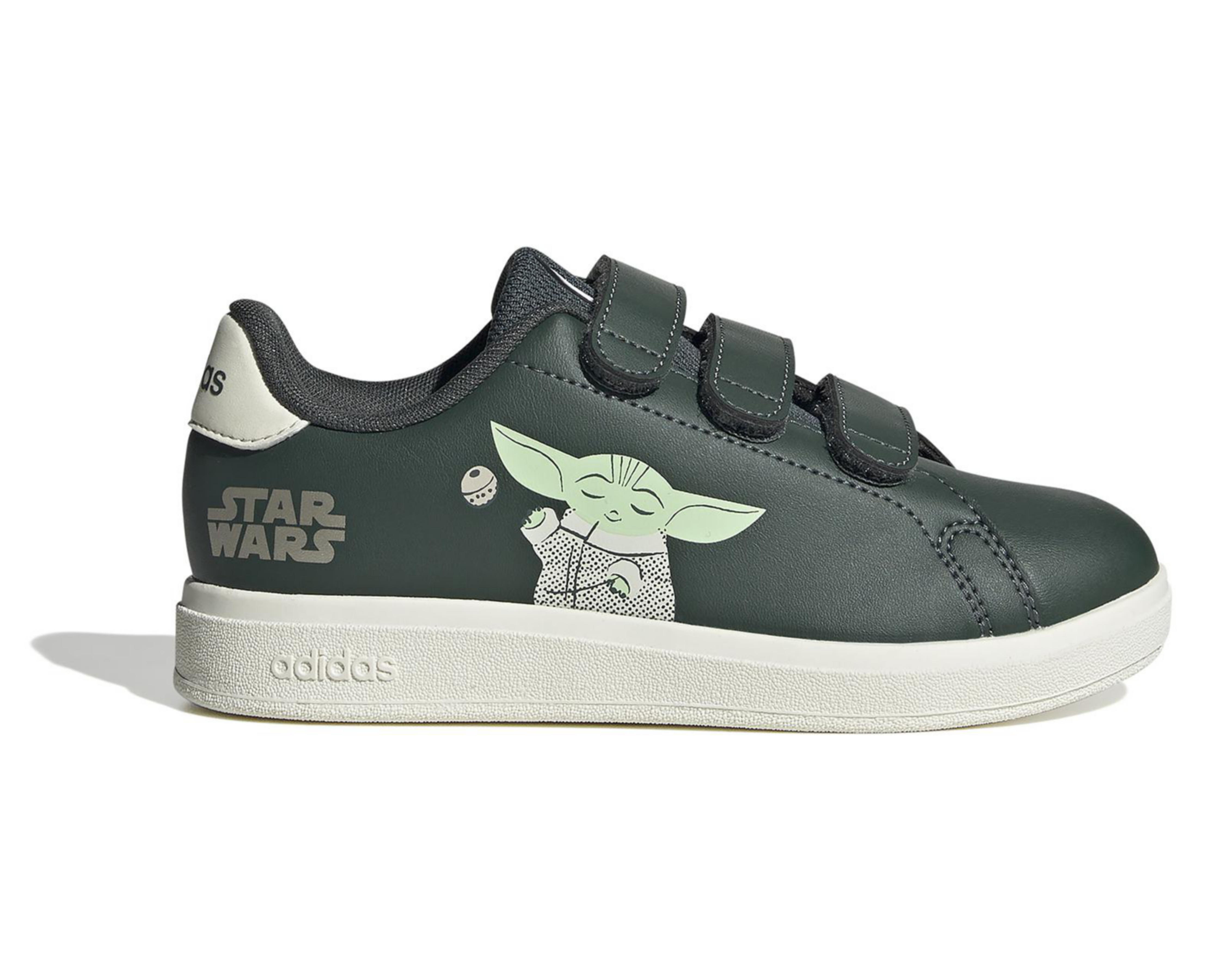 Foto 4 | Tenis Adidas Advantage Mandalorian CF Infantiles