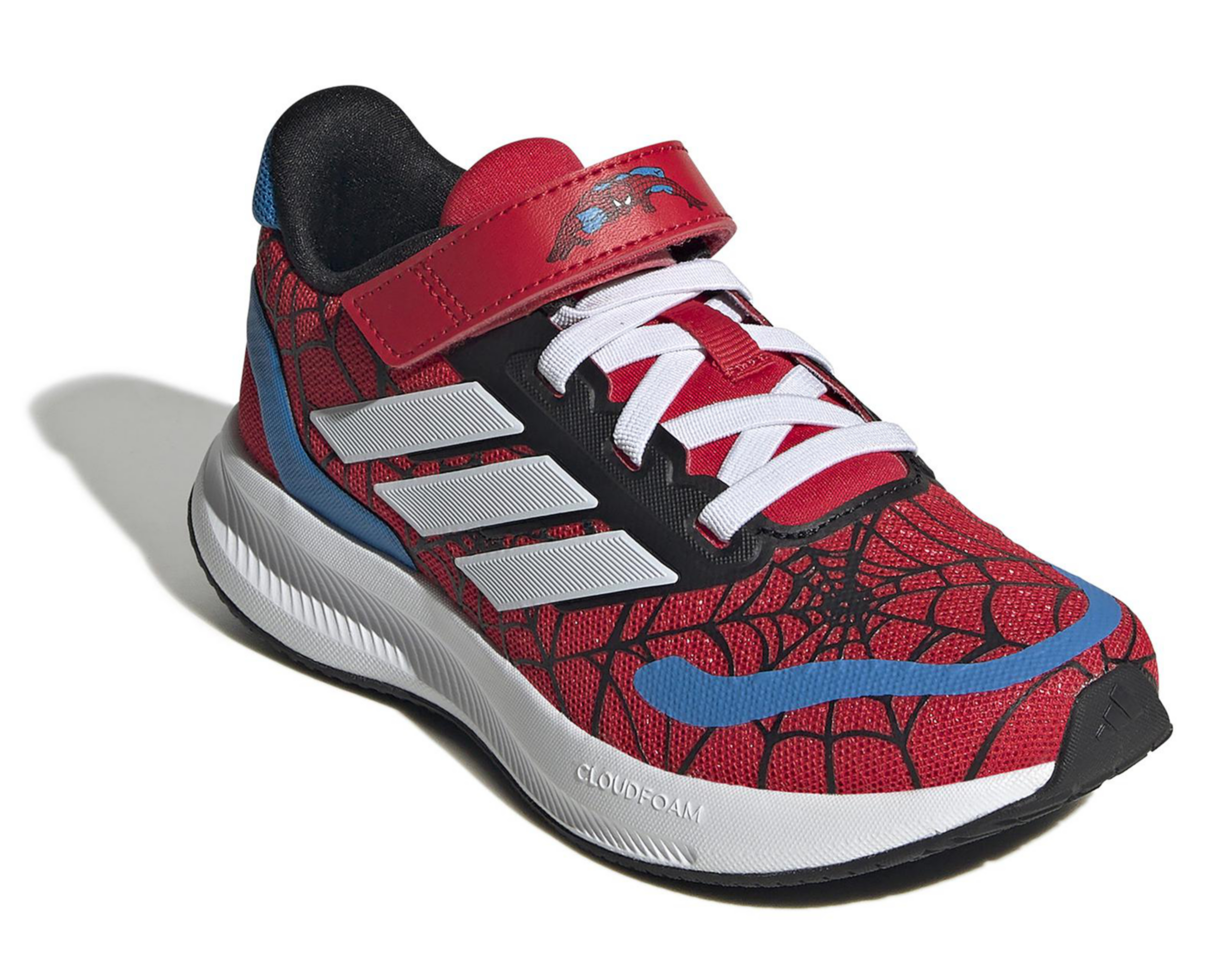 Foto 2 pulgar | Tenis para Correr Adidas Runfalcon Spider-Man EL para Niño