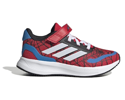 Foto 4 | Tenis para Correr Adidas Runfalcon Spider-Man EL para Niño