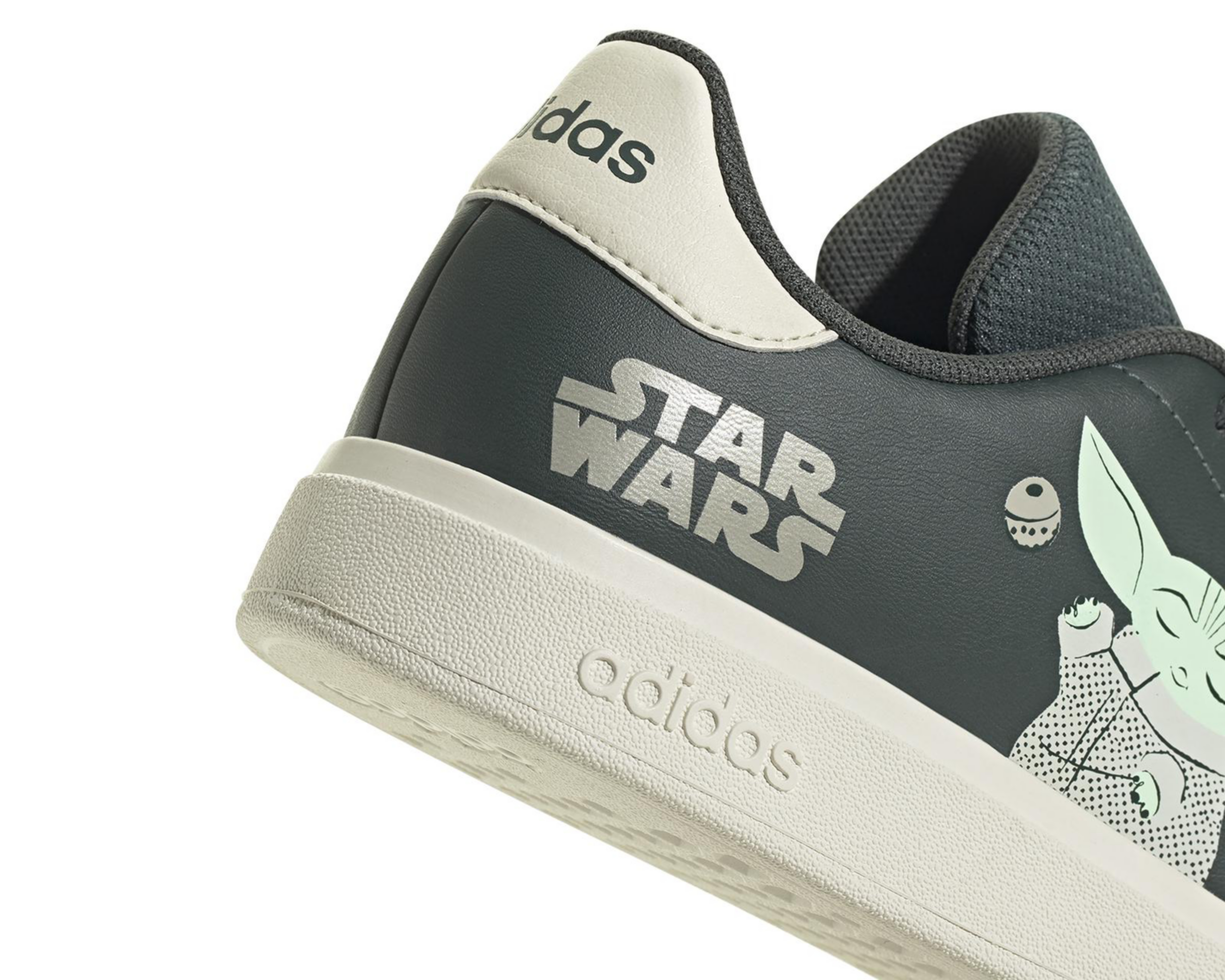 Foto 8 pulgar | Tenis Adidas Advantage Mandalorian Juveniles