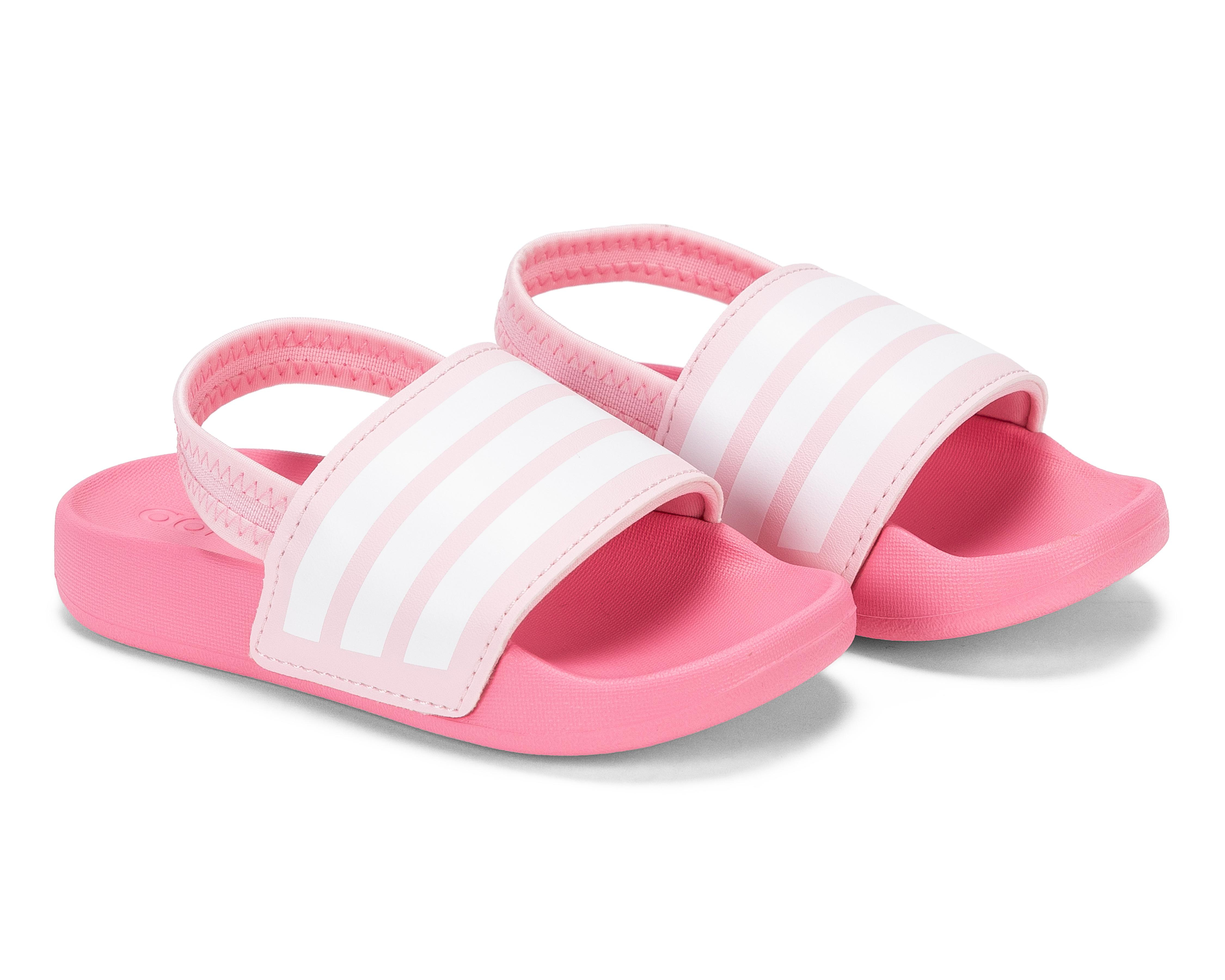 Foto 1 | Sandalias de Playa Adidas Adilette Estrap I para Bebé Niña