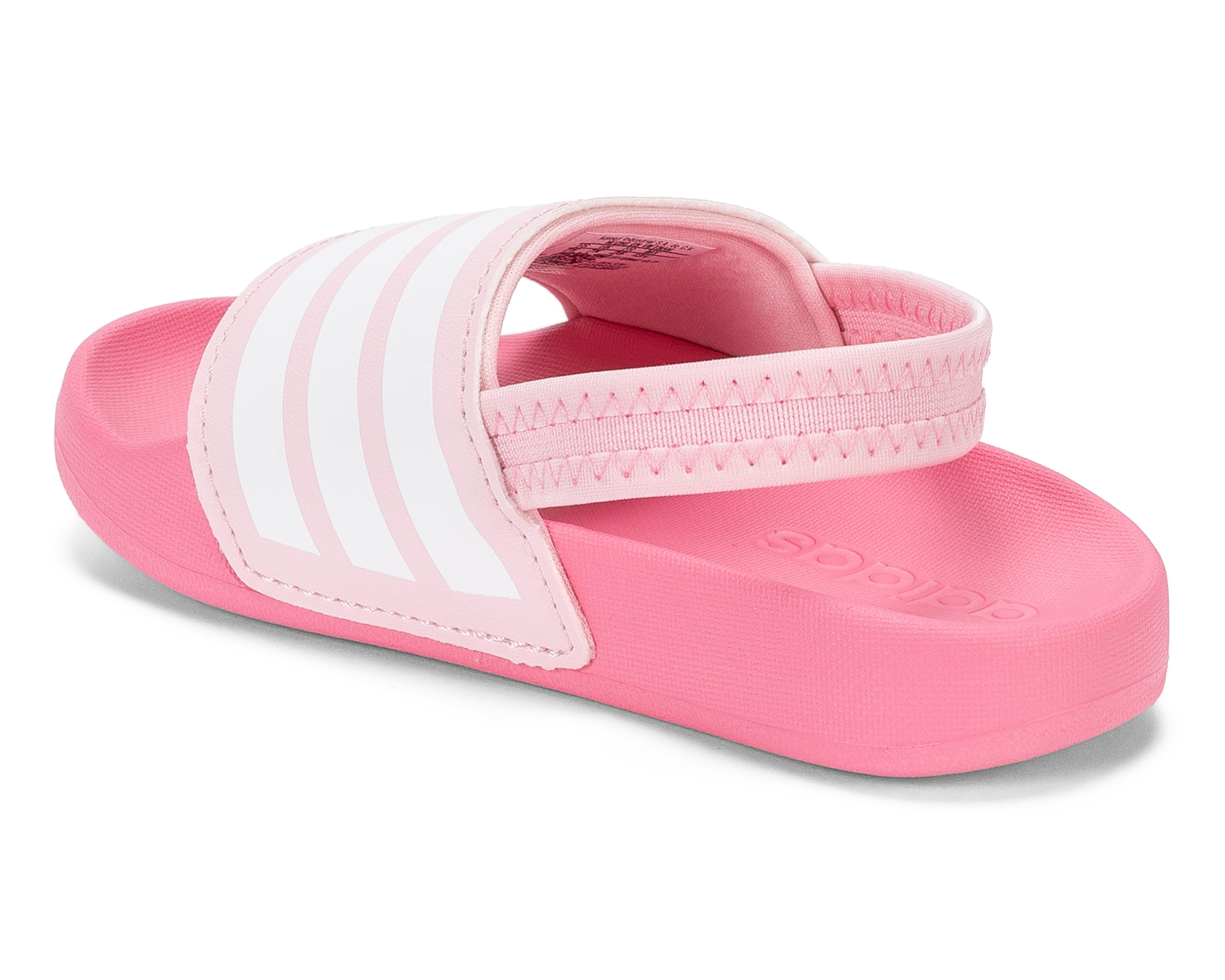 Foto 3 | Sandalias de Playa Adidas Adilette Estrap I para Bebé Niña