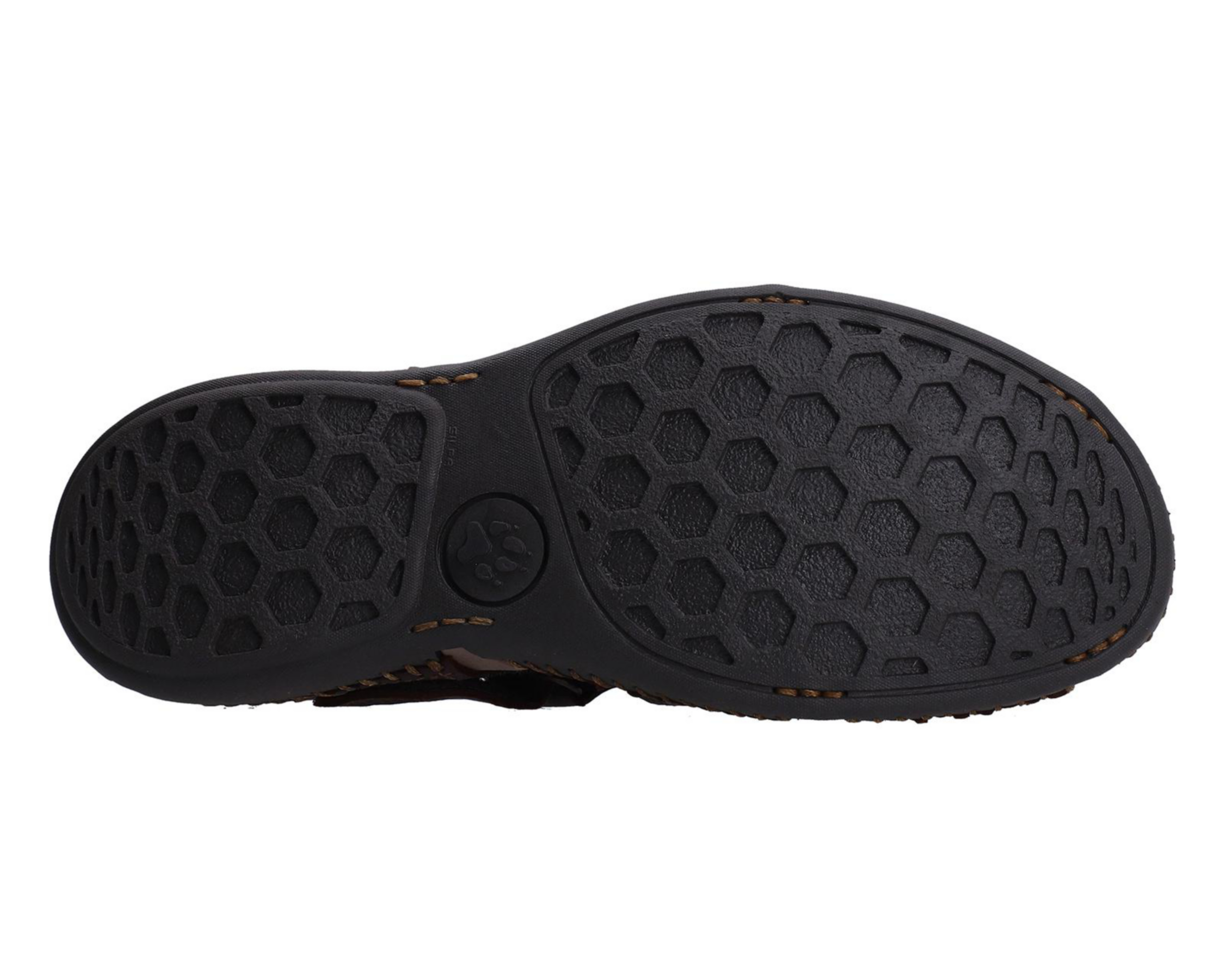 Foto 5 pulgar | Sandalias Confort Lobo Solo de Piel para Hombre