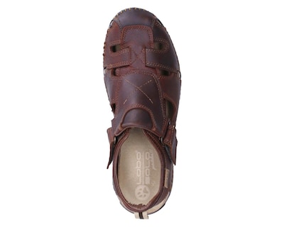 Foto 5 | Sandalias Confort Lobo Solo de Piel para Hombre