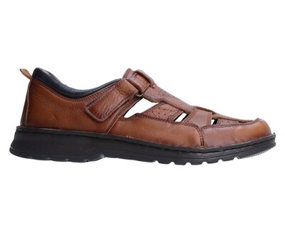Foto 2 | Sandalias Confort Lobo Solo de Piel para Hombre