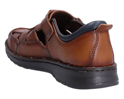 Foto 3 | Sandalias Confort Lobo Solo de Piel para Hombre