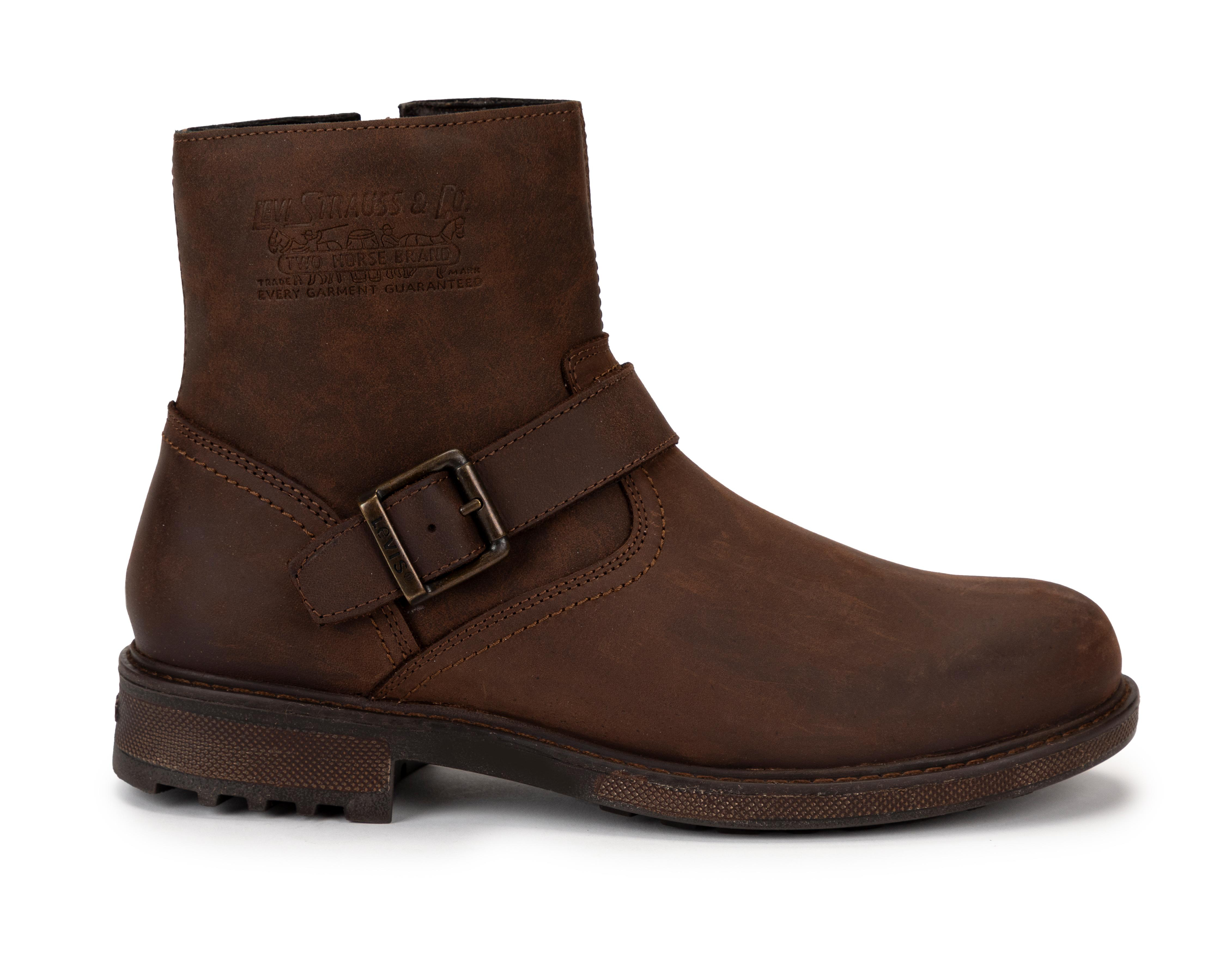 Foto 3 pulgar | Botas Vaqueras Levi's Blues de Piel para Hombre
