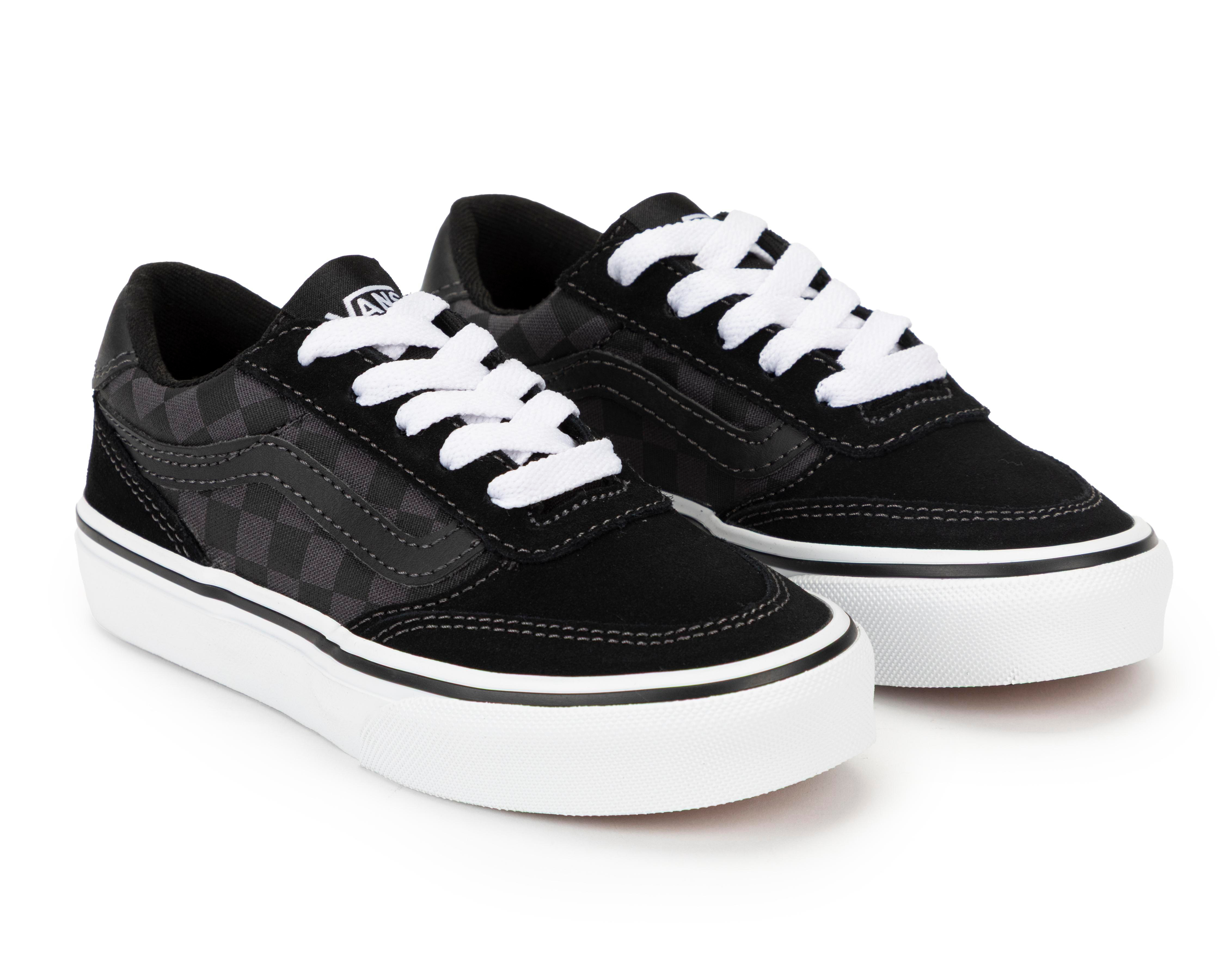 Foto 1 | Tenis para Skate Vans Brooklyn LS para Niño