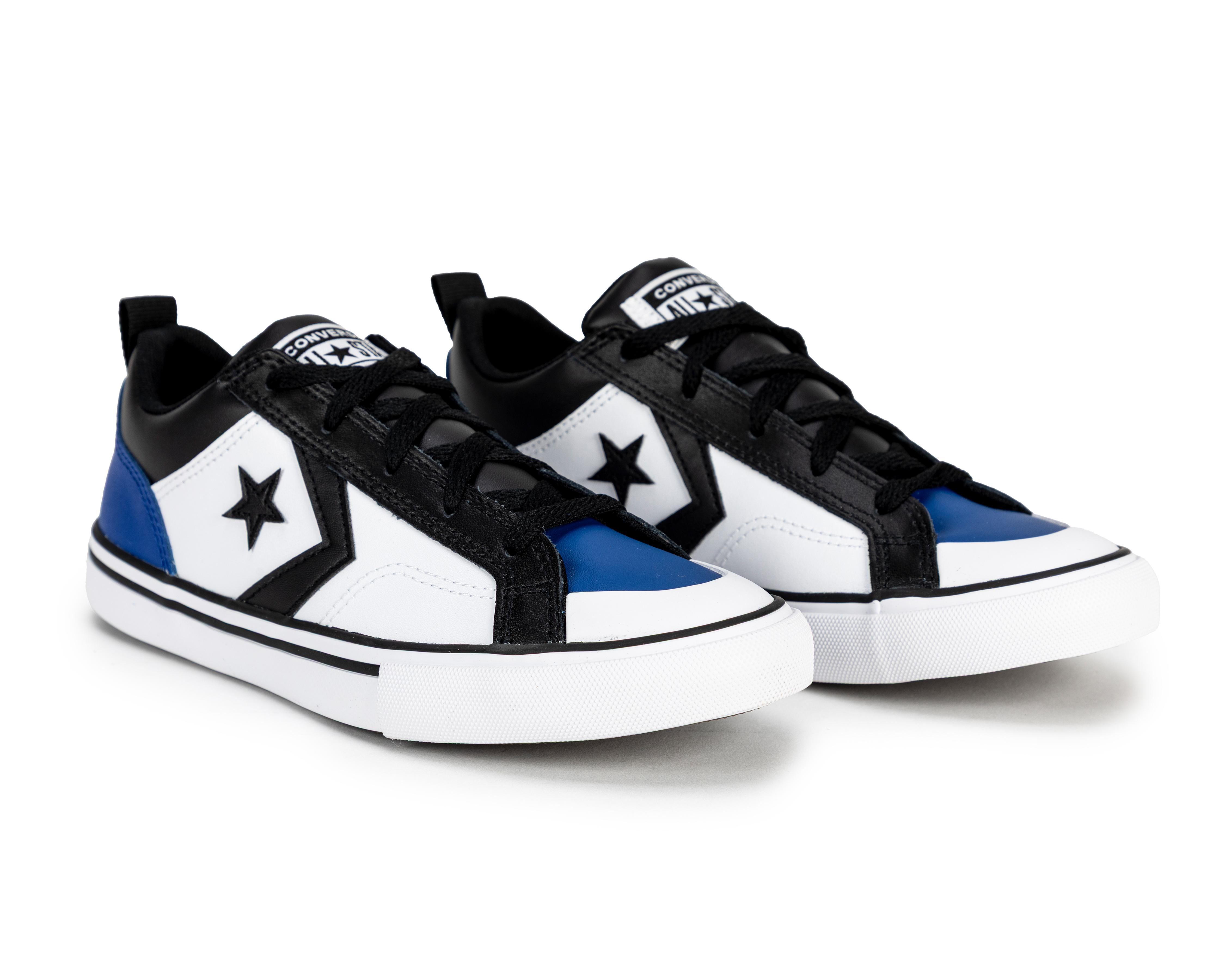 Foto 2 pulgar | Tenis Converse Pro Blaze de Piel para Juveniles