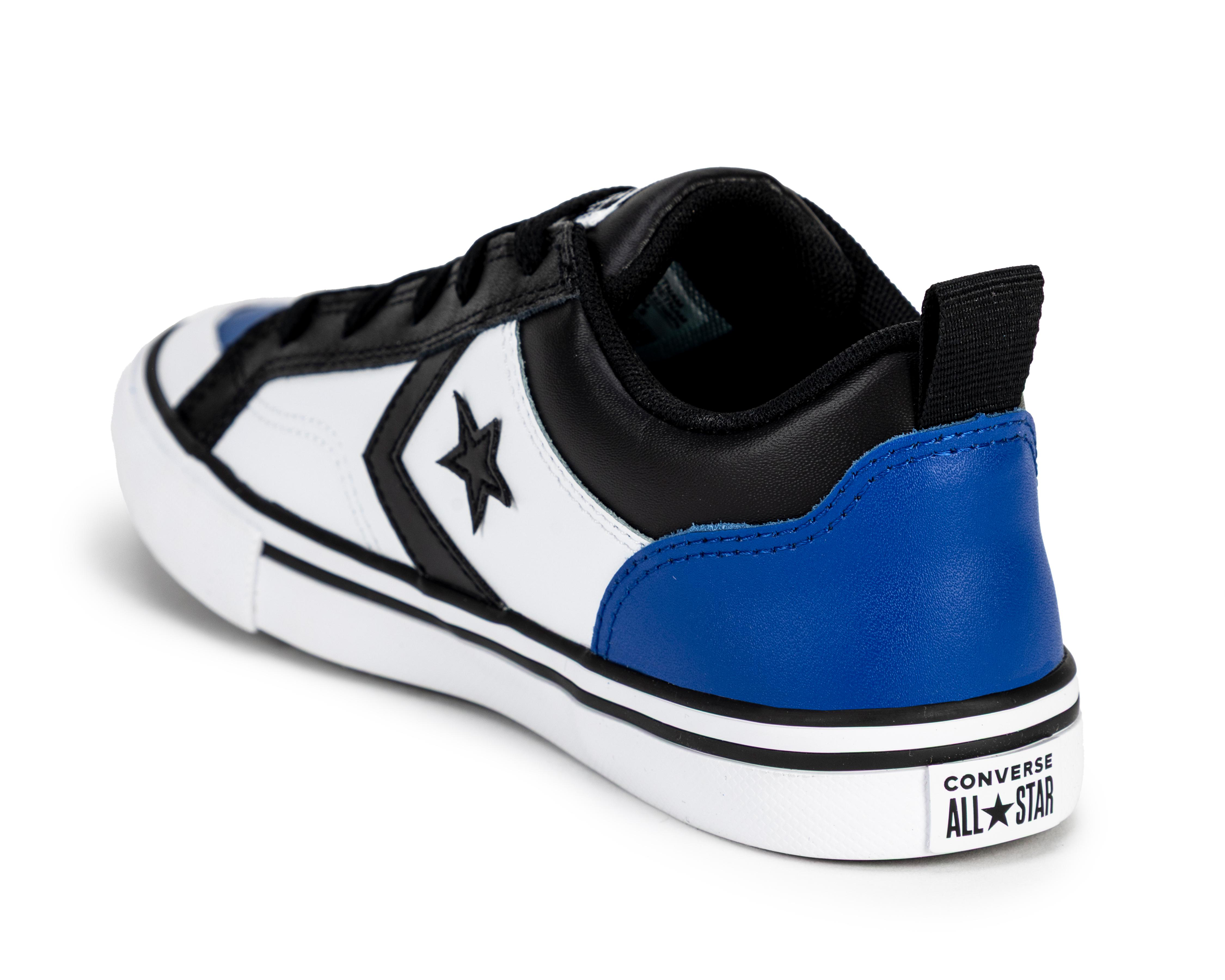 Foto 4 pulgar | Tenis Converse Pro Blaze de Piel para Juveniles