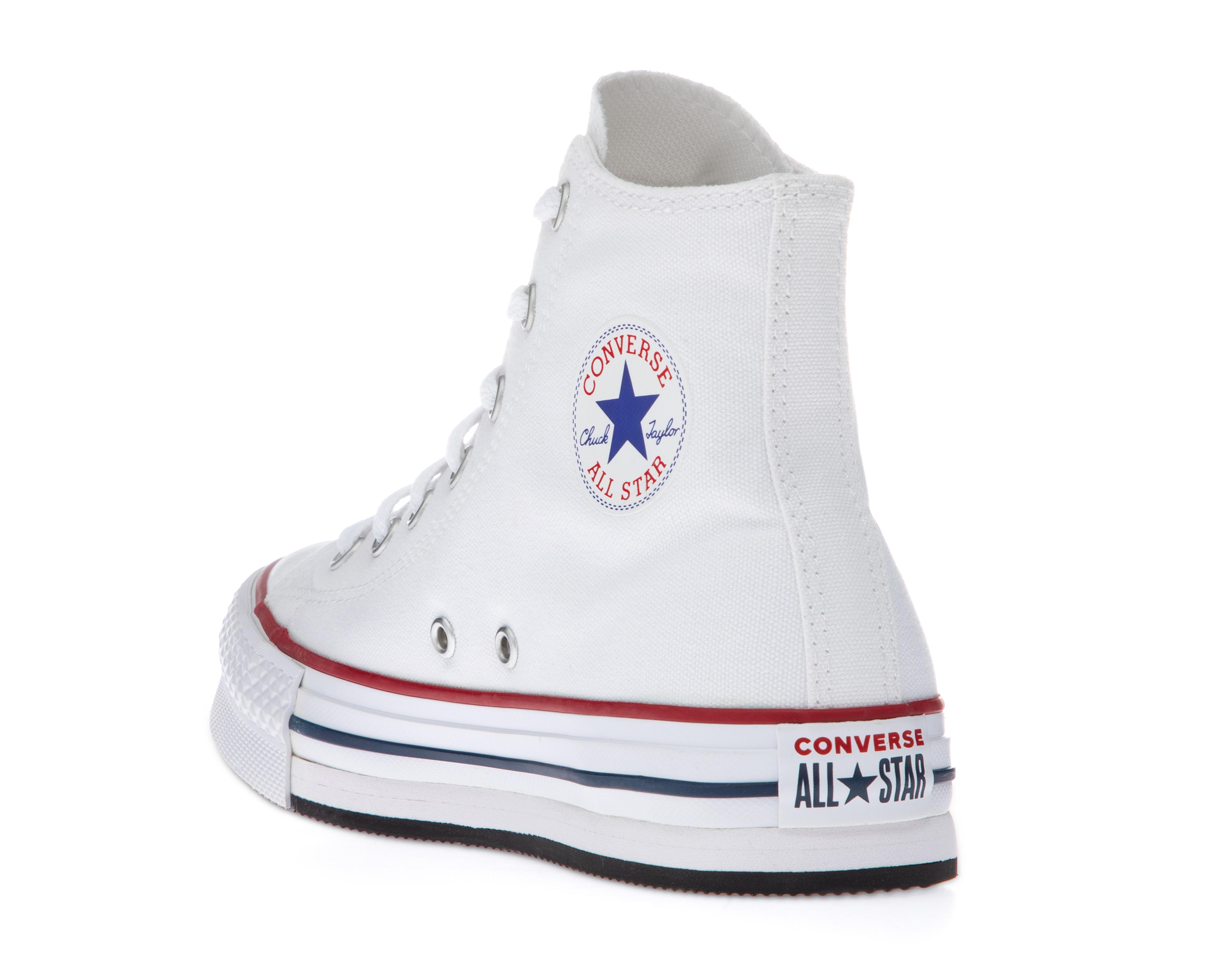 Foto 4 pulgar | Tenis Converse Eva Lift Juveniles