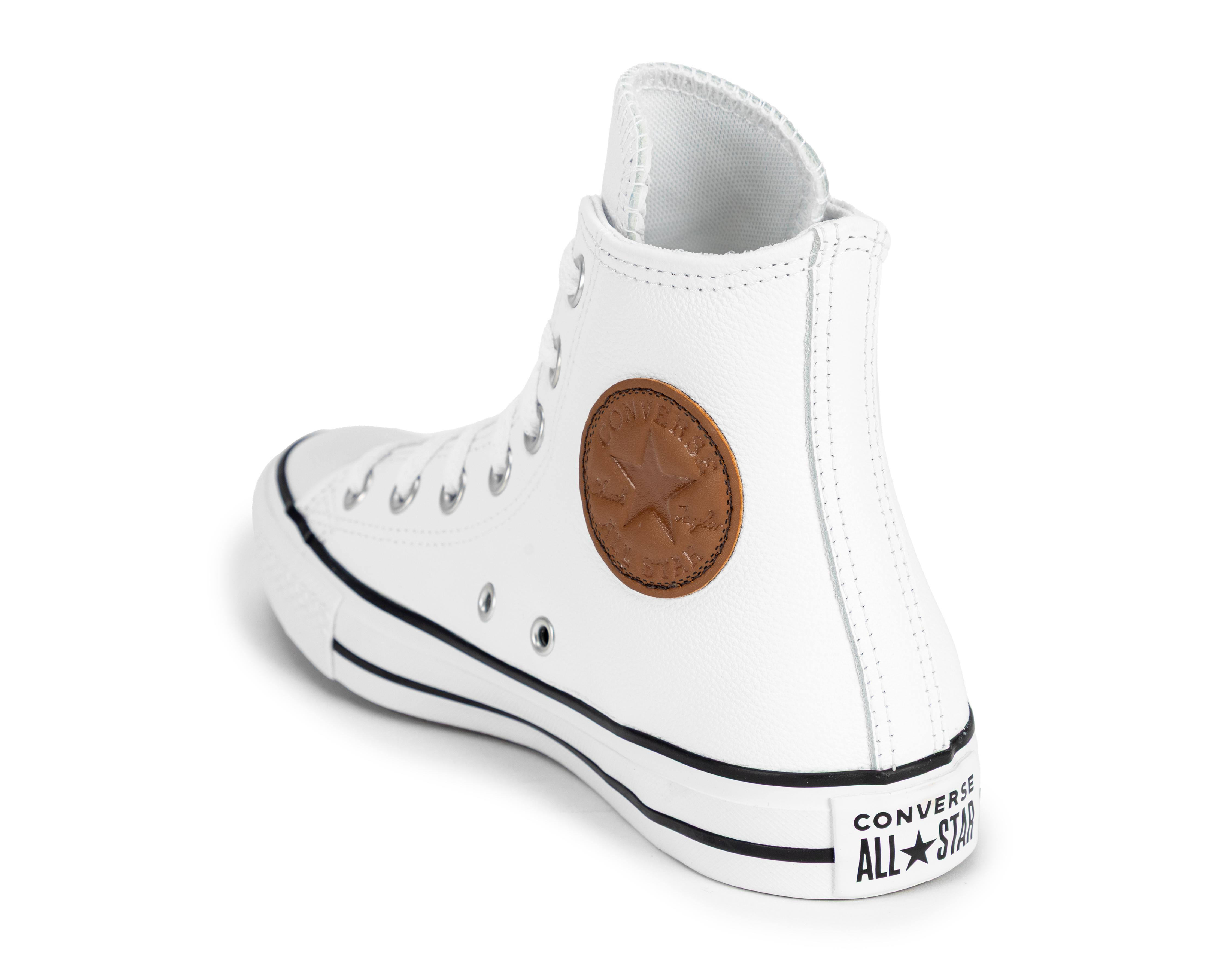 Foto 4 pulgar | Tenis Converse Chuck Taylor All Star de Piel para Hombre